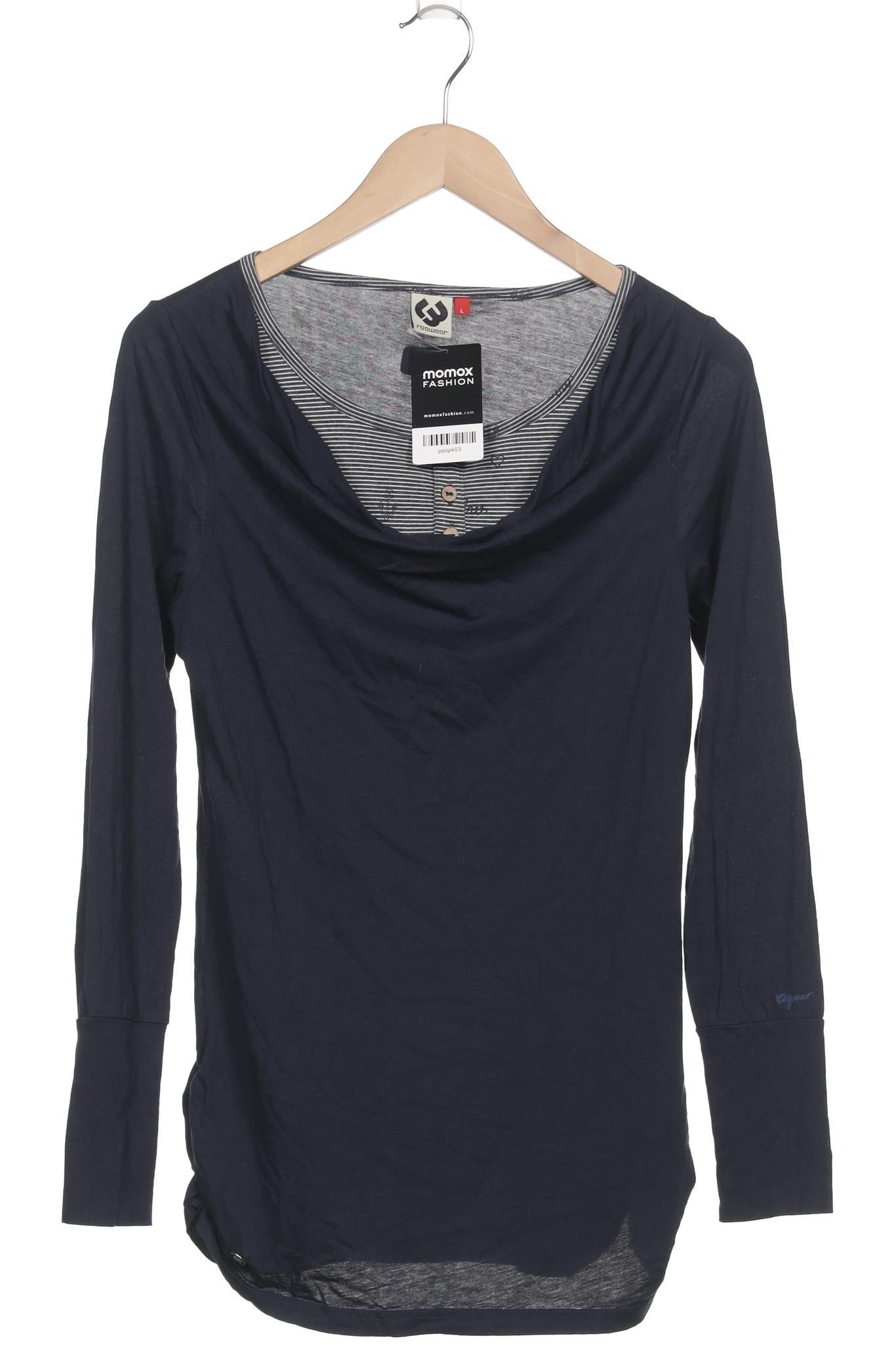 

ragwear Damen Langarmshirt, marineblau, Gr. 42
