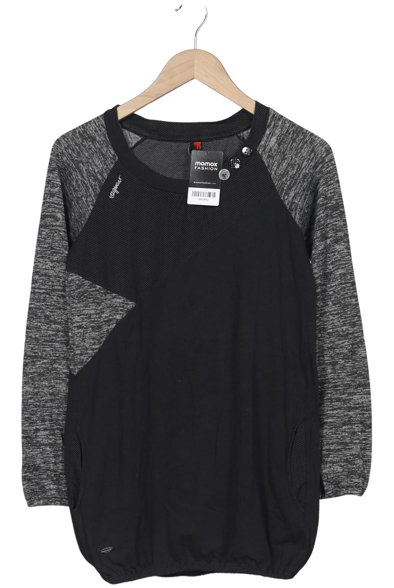 

ragwear Damen Langarmshirt, schwarz, Gr. 36