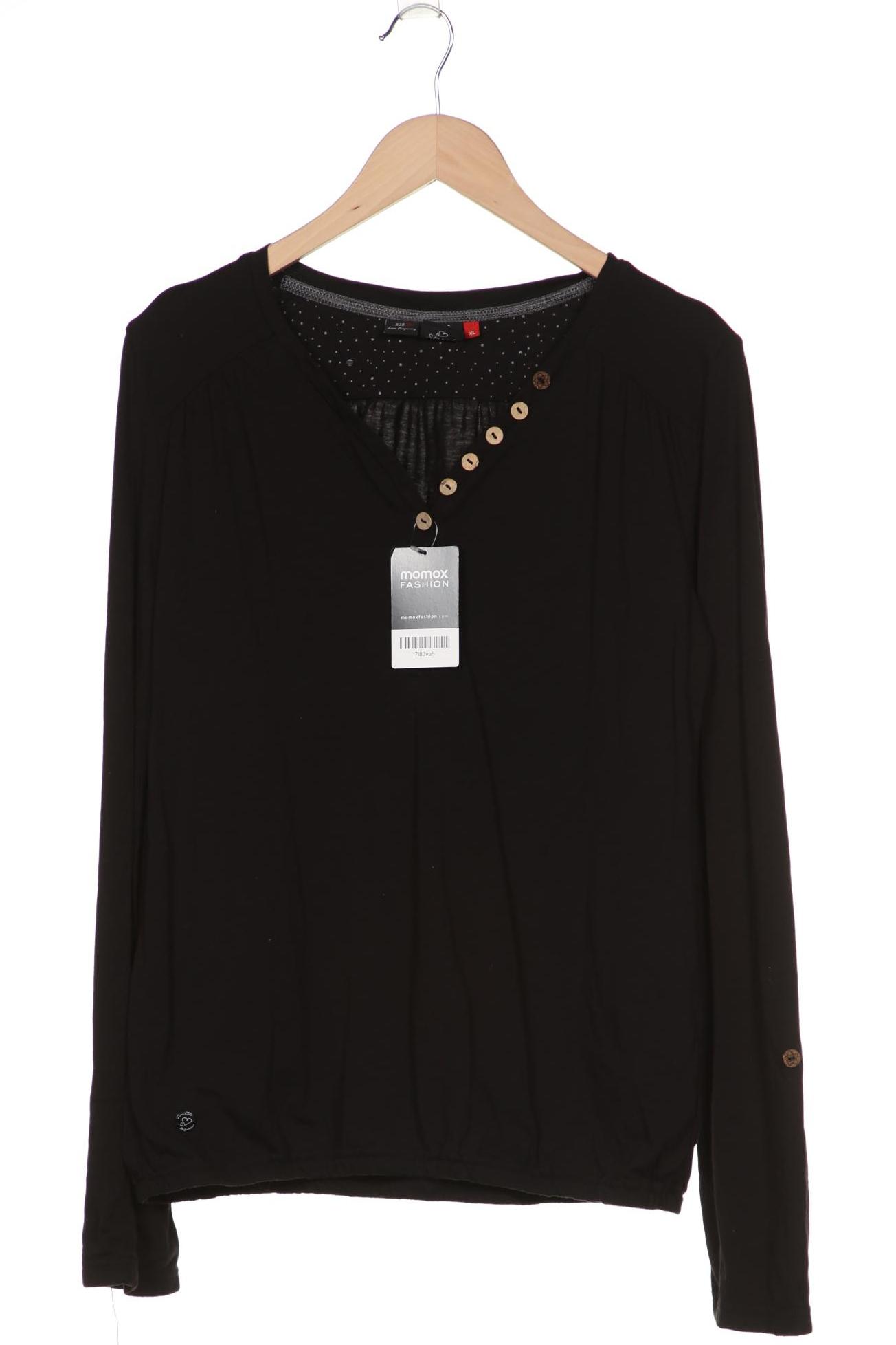 

ragwear Damen Langarmshirt, schwarz, Gr. 44