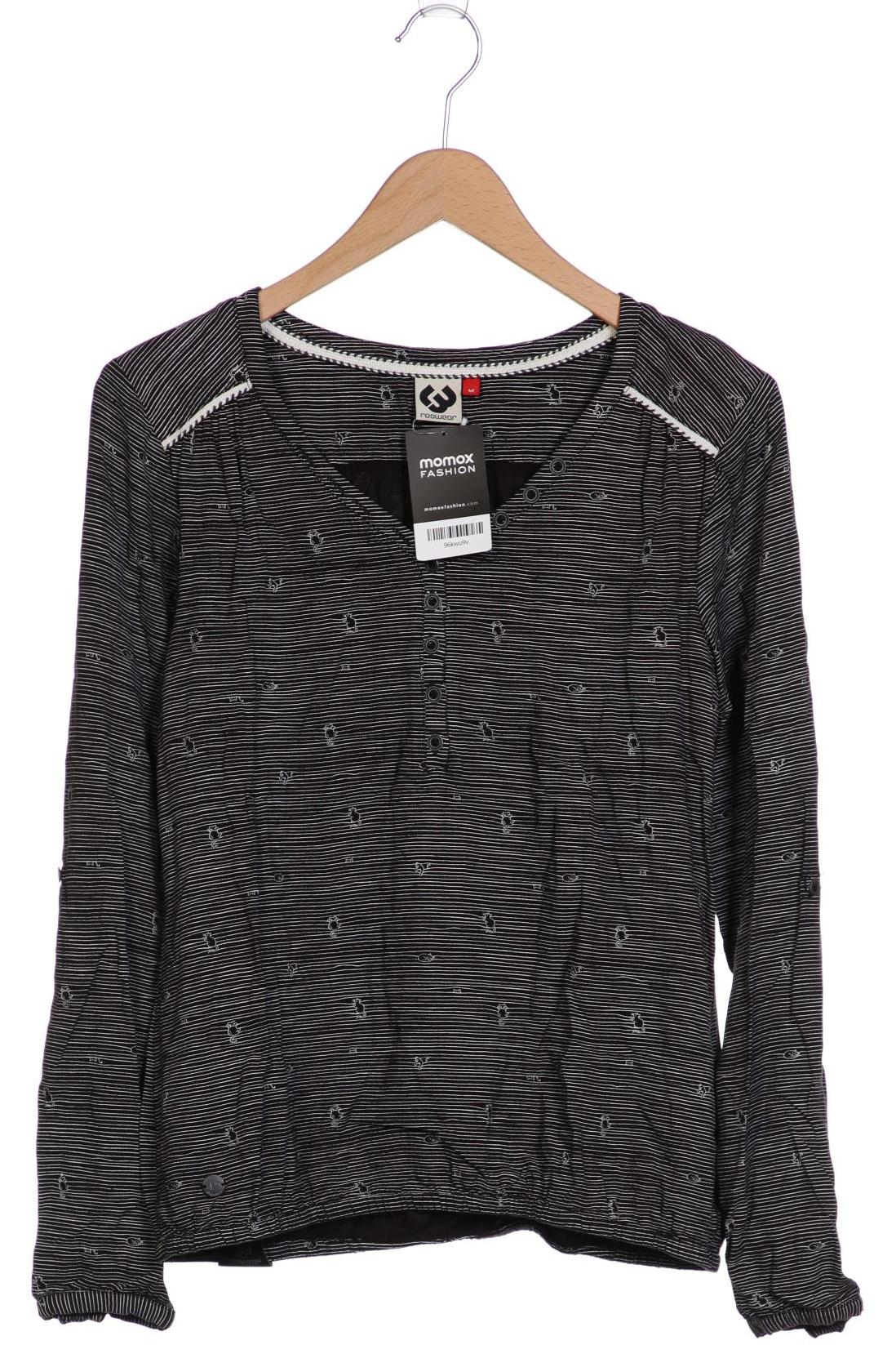 

ragwear Damen Langarmshirt, schwarz, Gr. 38
