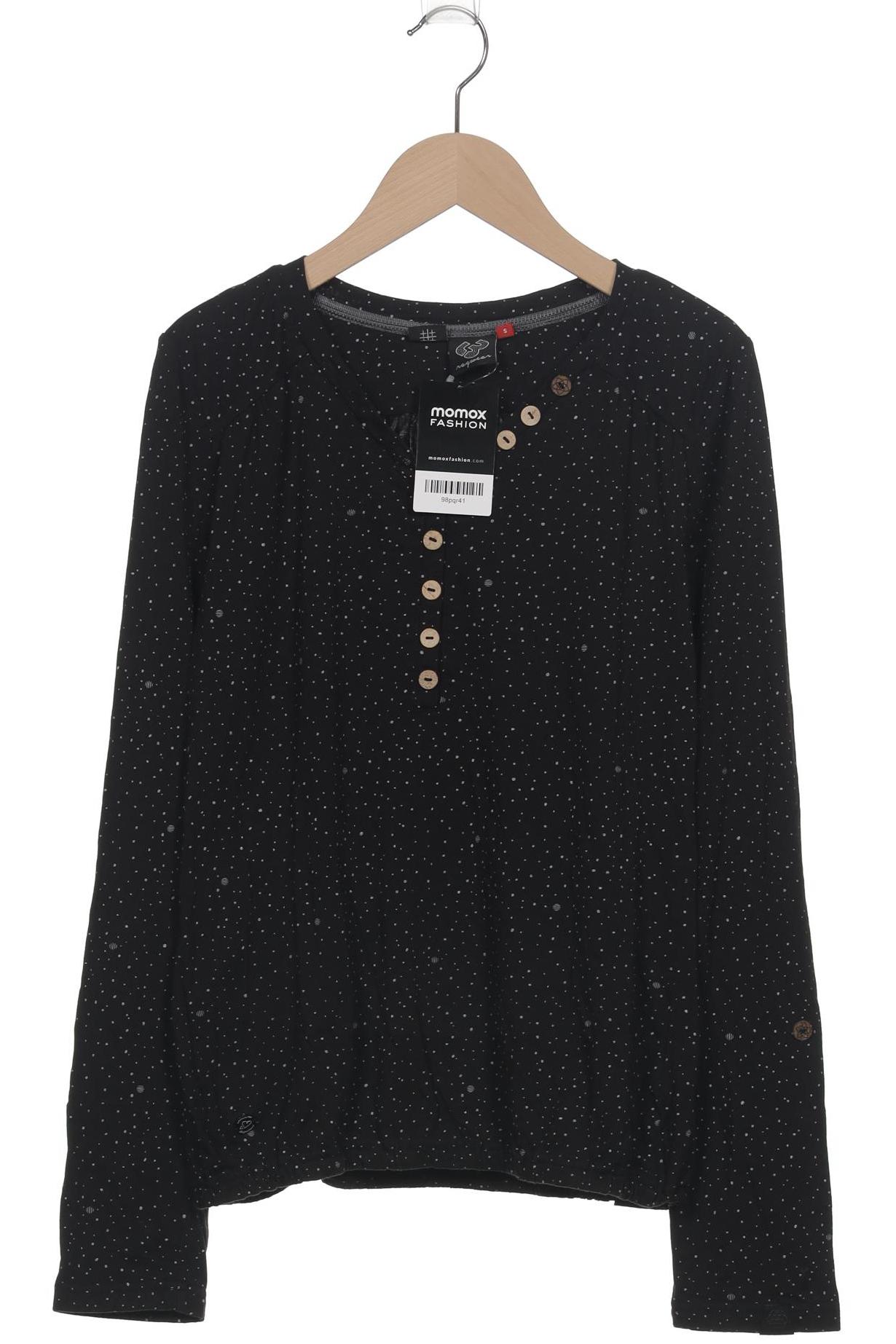 

ragwear Damen Langarmshirt, schwarz, Gr. 36