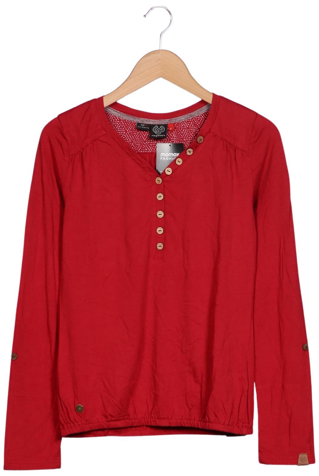 

ragwear Damen Langarmshirt, rot, Gr. 36
