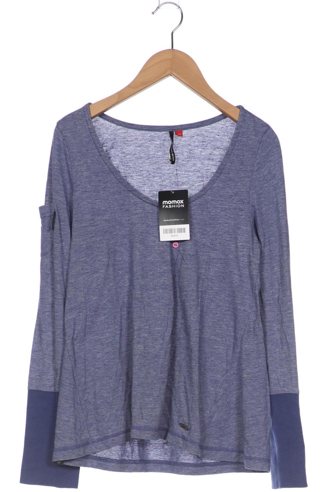 

ragwear Damen Langarmshirt, blau, Gr. 34