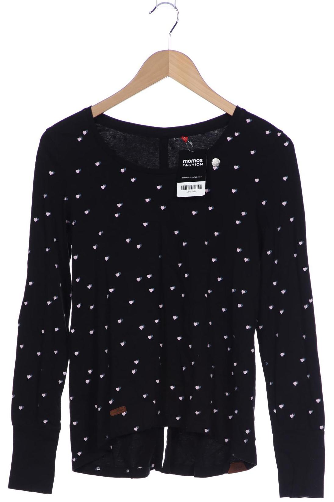 

ragwear Damen Langarmshirt, schwarz, Gr. 34