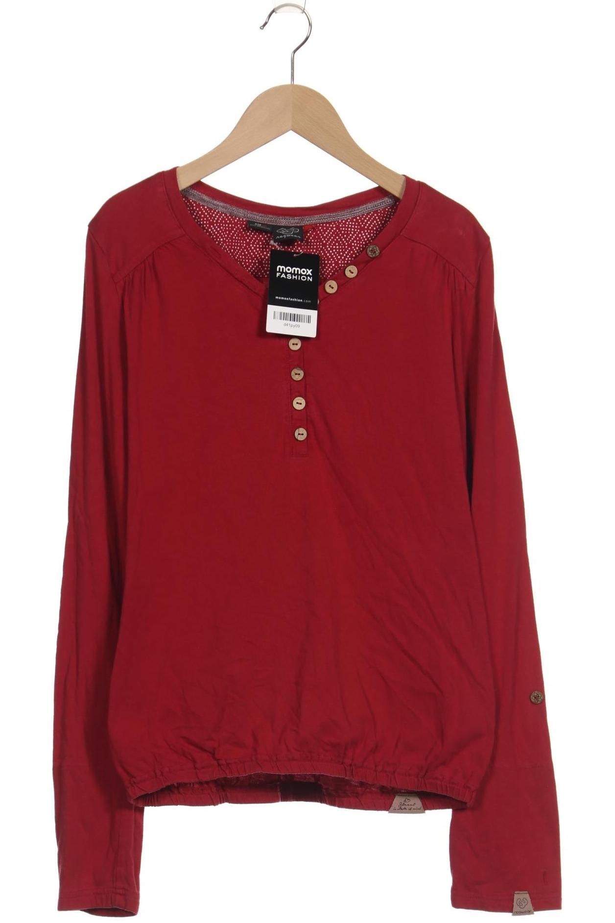 

ragwear Damen Langarmshirt, bordeaux, Gr. 38