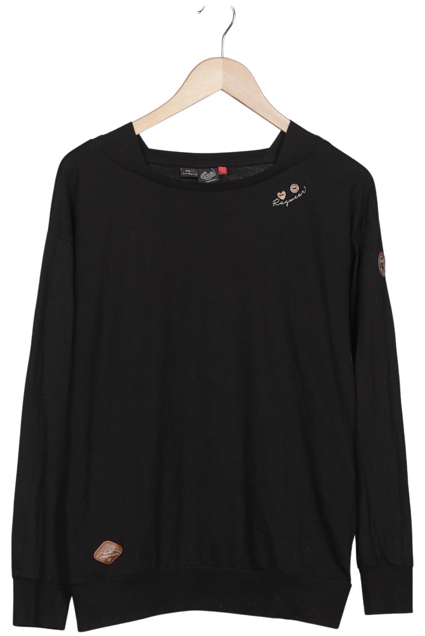 

ragwear Damen Langarmshirt, schwarz, Gr. 42