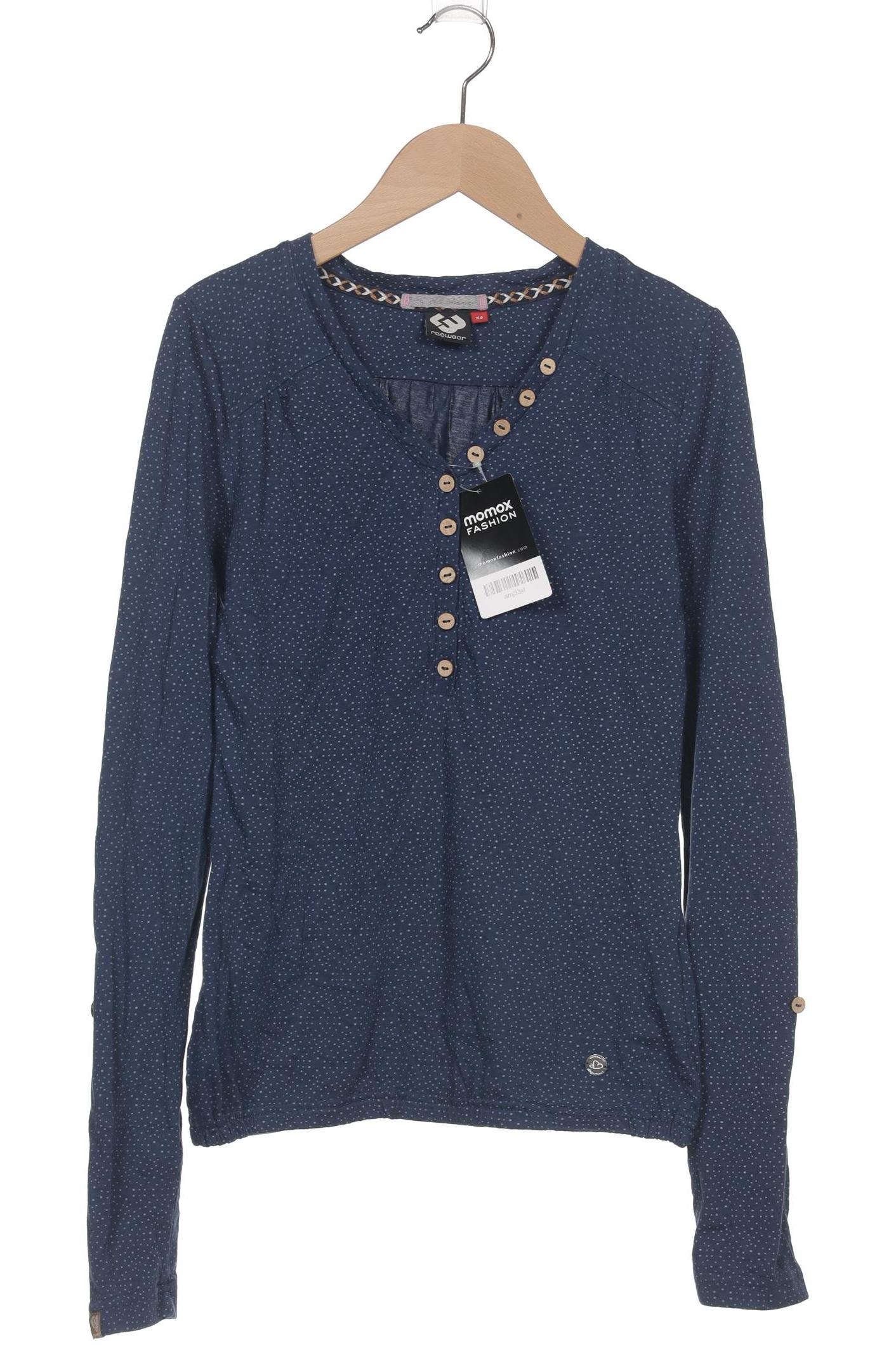 

ragwear Damen Langarmshirt, marineblau, Gr. 34