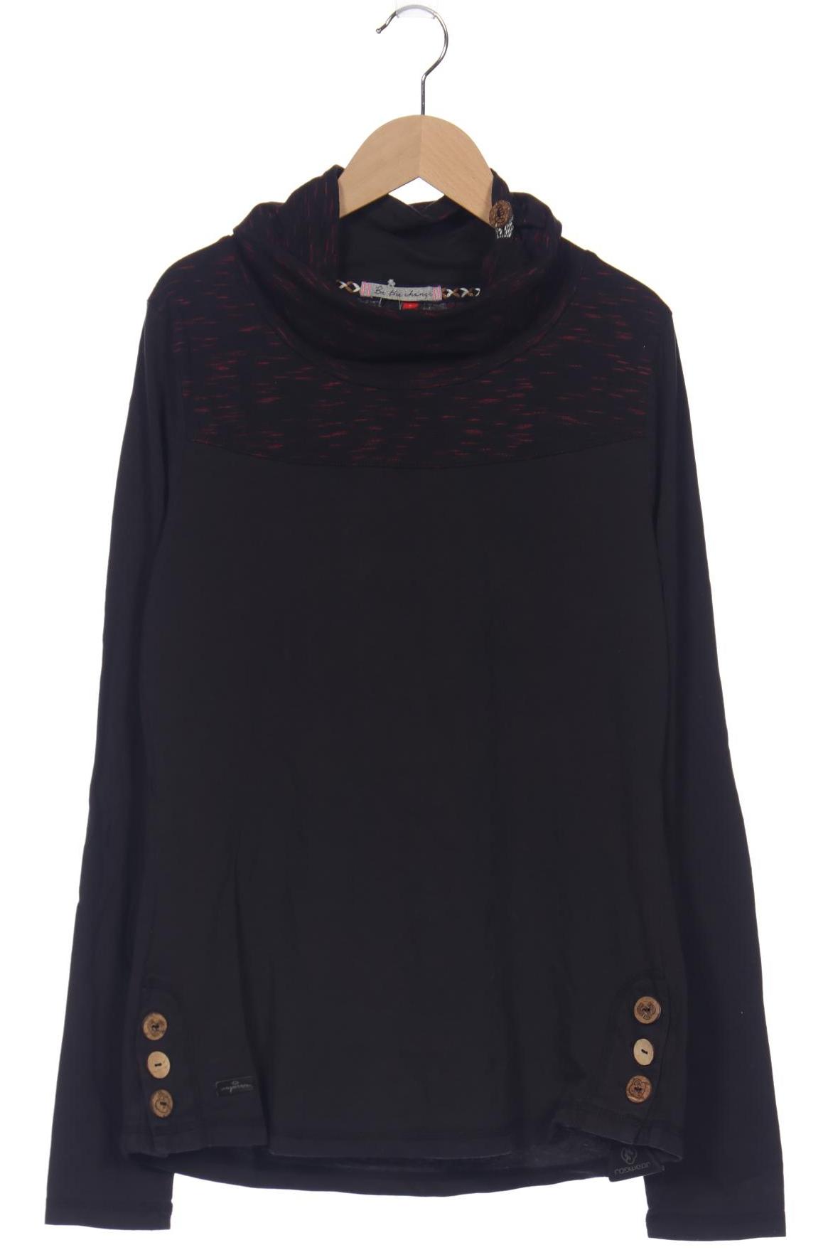 

ragwear Damen Langarmshirt, schwarz