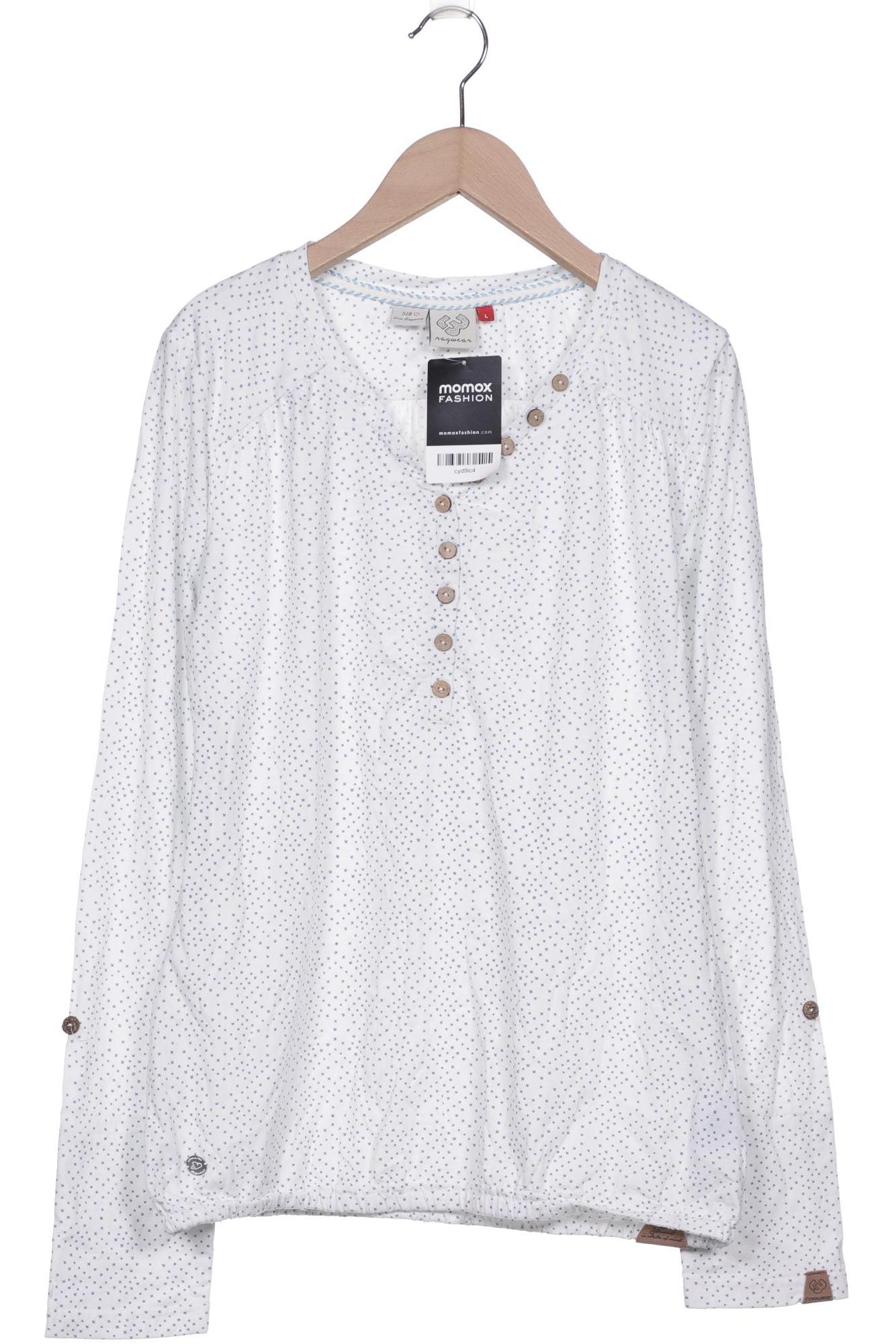 

ragwear Damen Langarmshirt, weiß