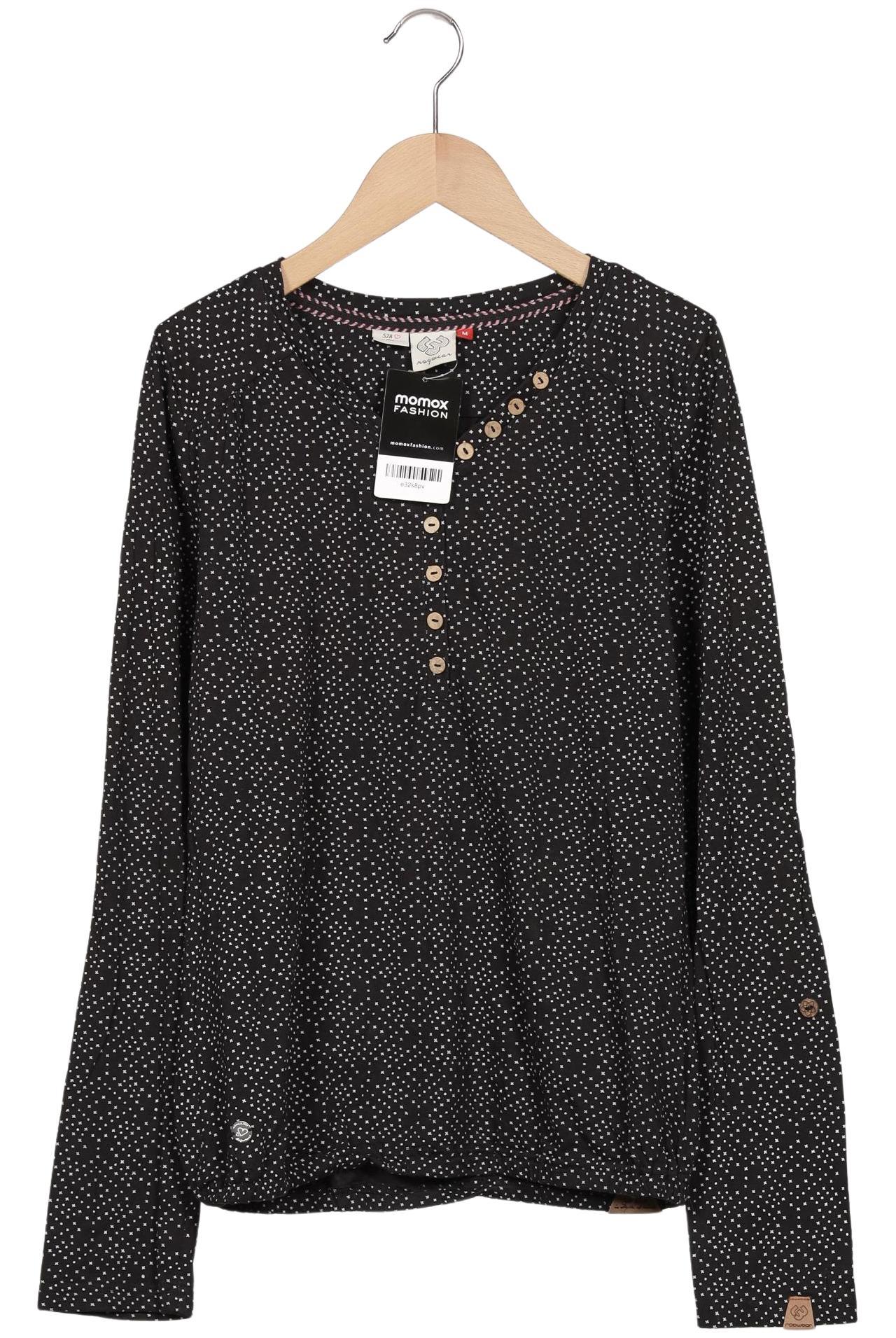 

ragwear Damen Langarmshirt, schwarz, Gr. 38