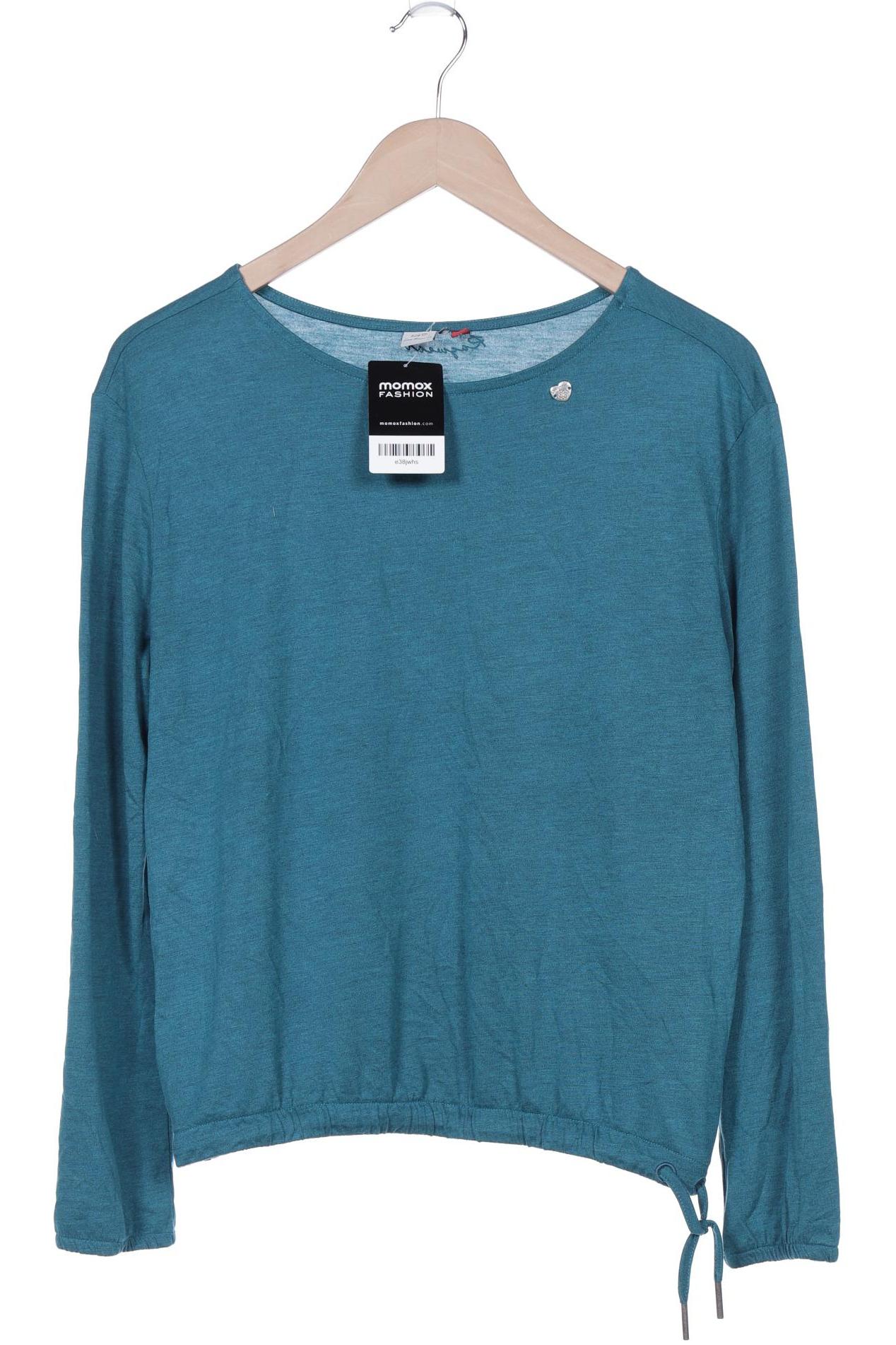 

ragwear Damen Langarmshirt, türkis, Gr. 38