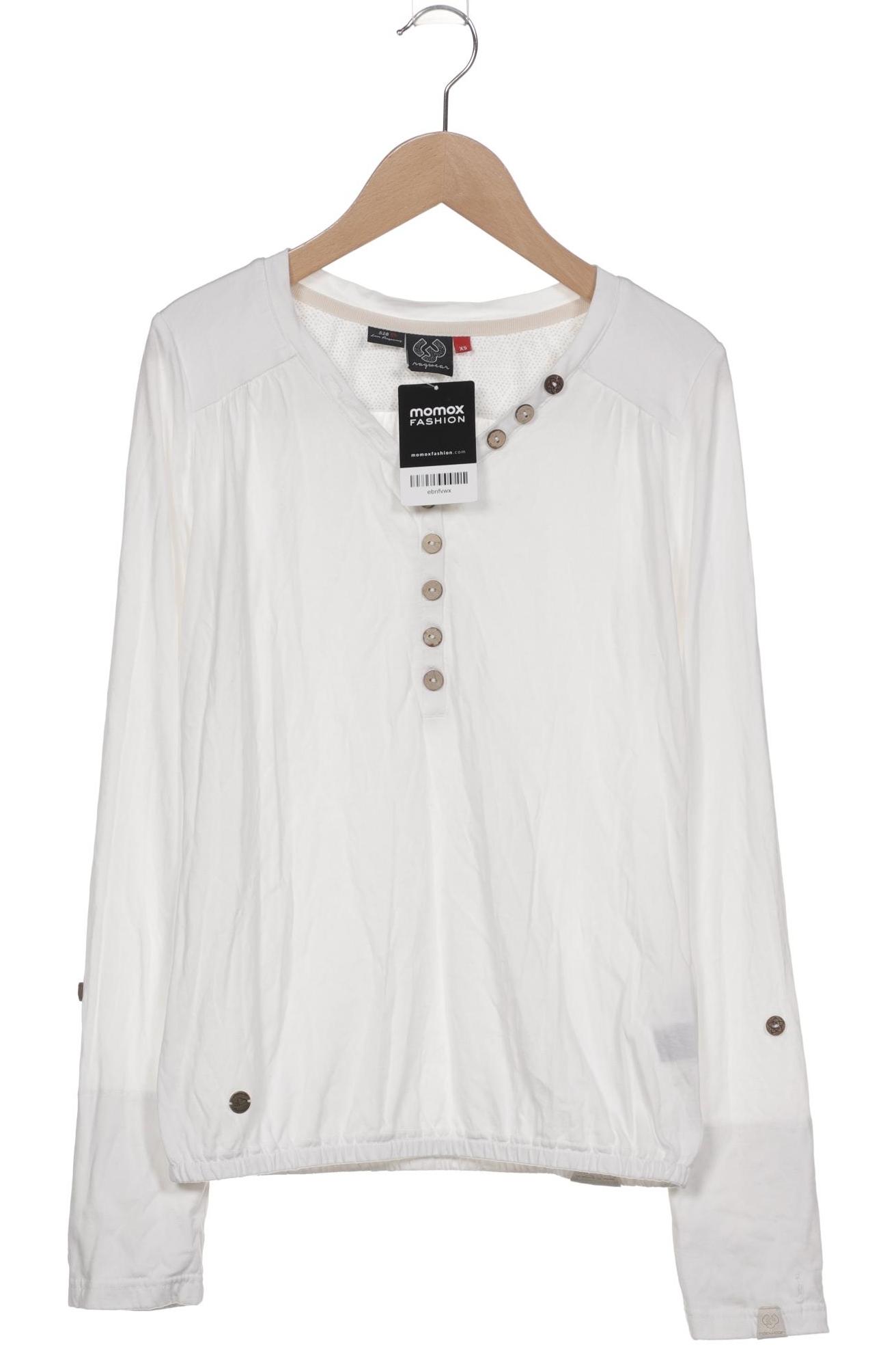

ragwear Damen Langarmshirt, weiß, Gr. 34