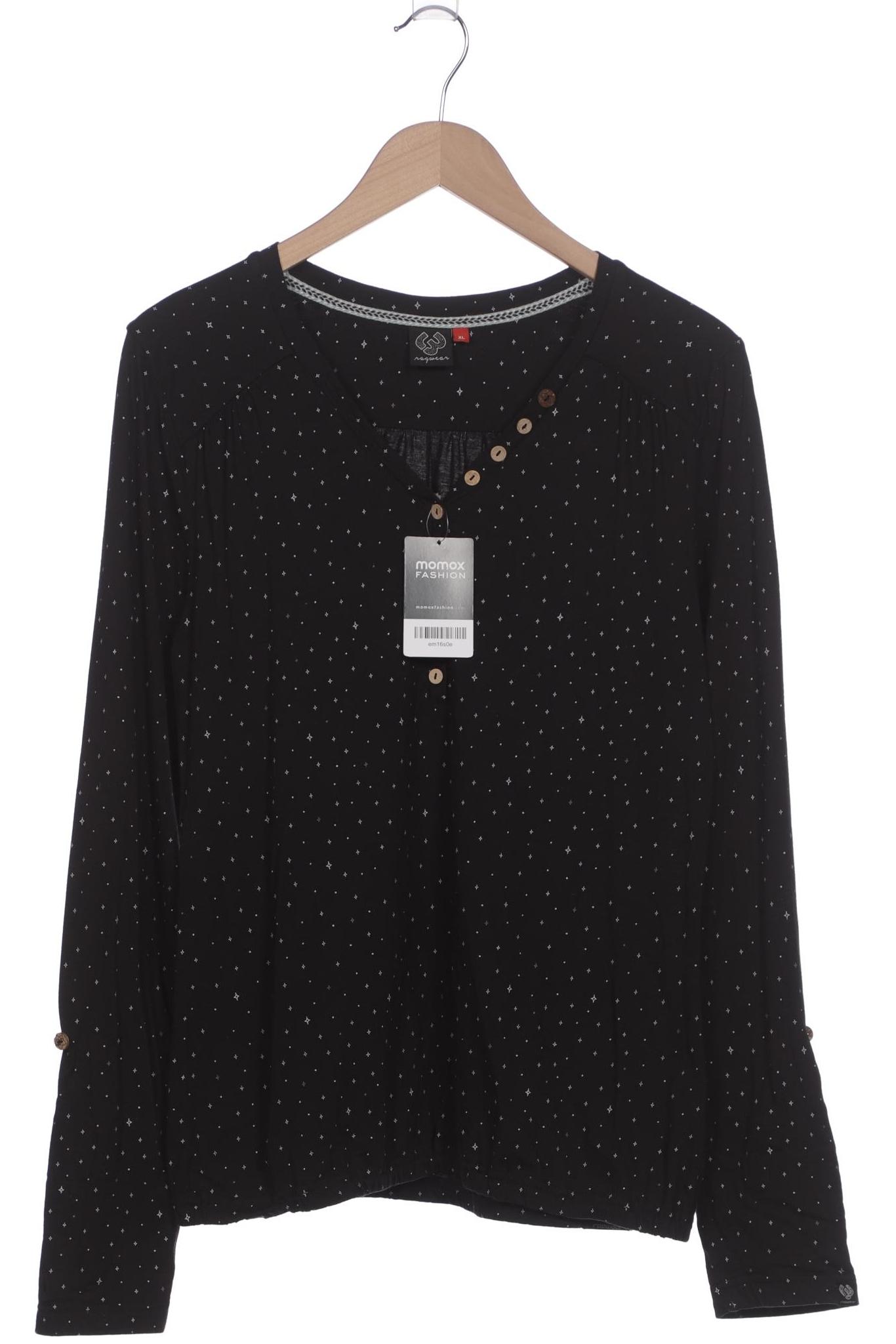 

ragwear Damen Langarmshirt, schwarz, Gr. 44