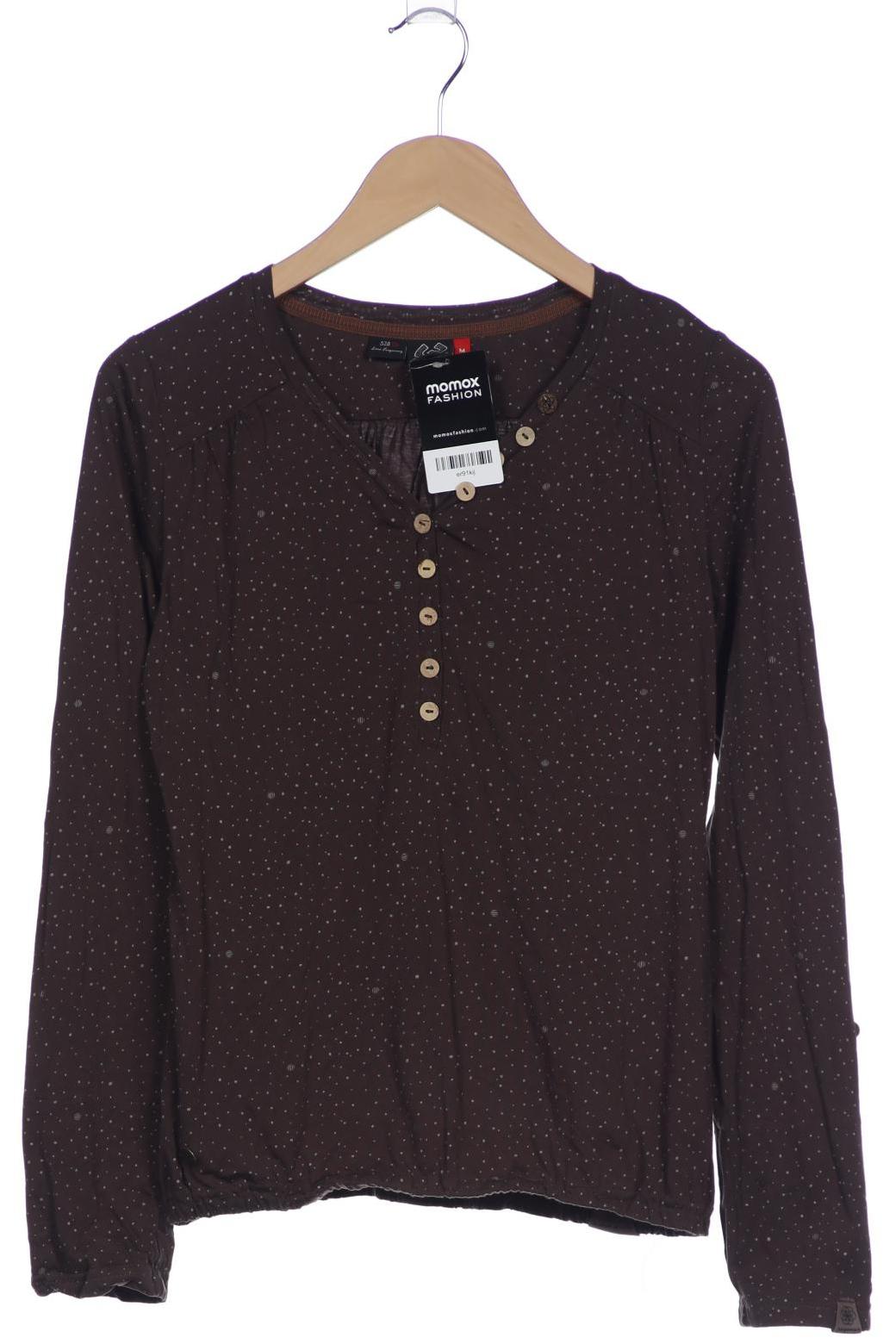 

ragwear Damen Langarmshirt, braun, Gr. 38
