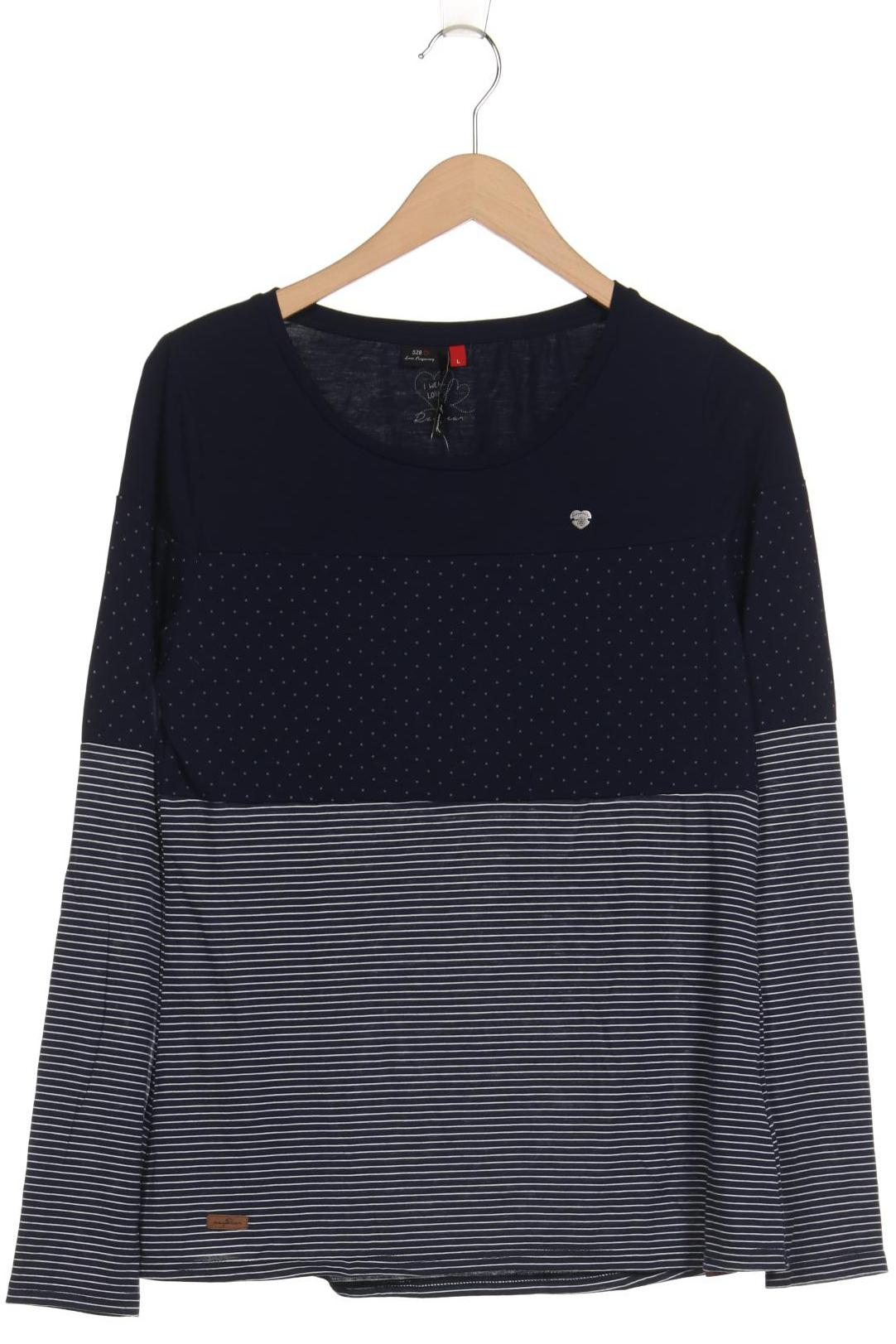 

ragwear Damen Langarmshirt, marineblau, Gr. 42