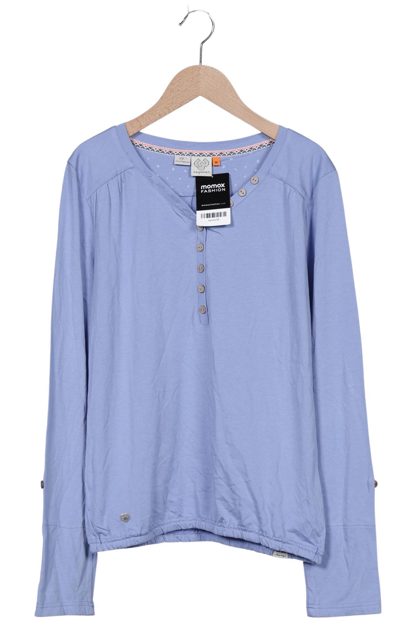 

ragwear Damen Langarmshirt, blau, Gr. 38