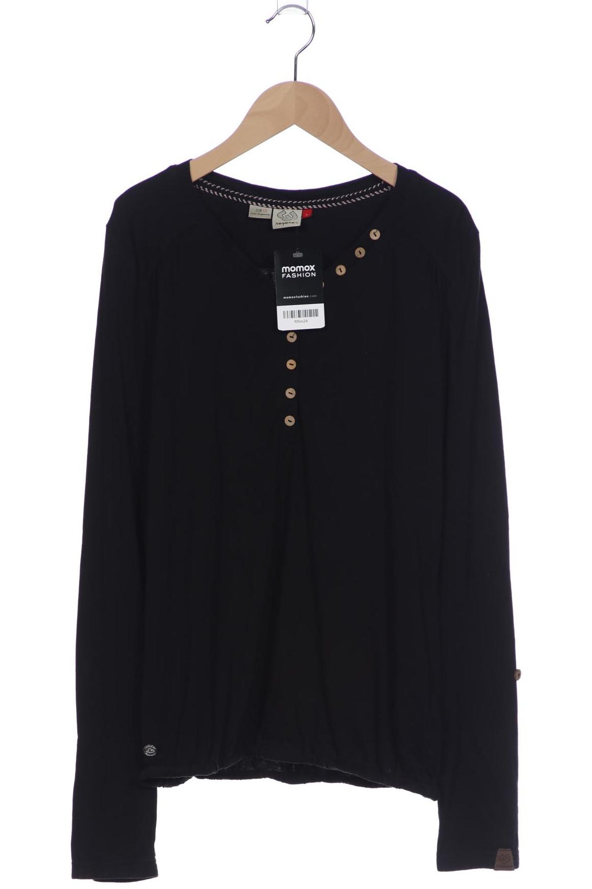 

ragwear Damen Langarmshirt, schwarz, Gr. 42