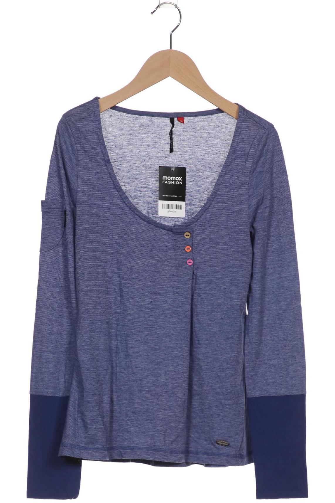 

ragwear Damen Langarmshirt, blau