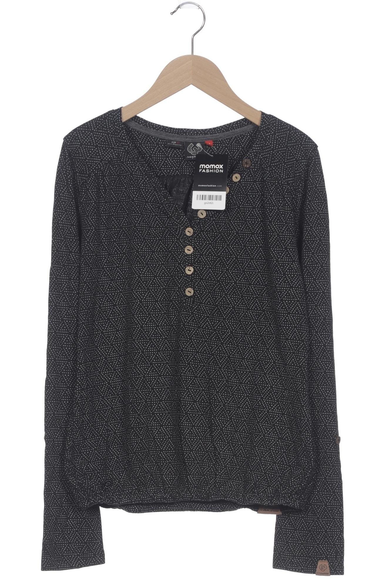 

ragwear Damen Langarmshirt, schwarz, Gr. 36