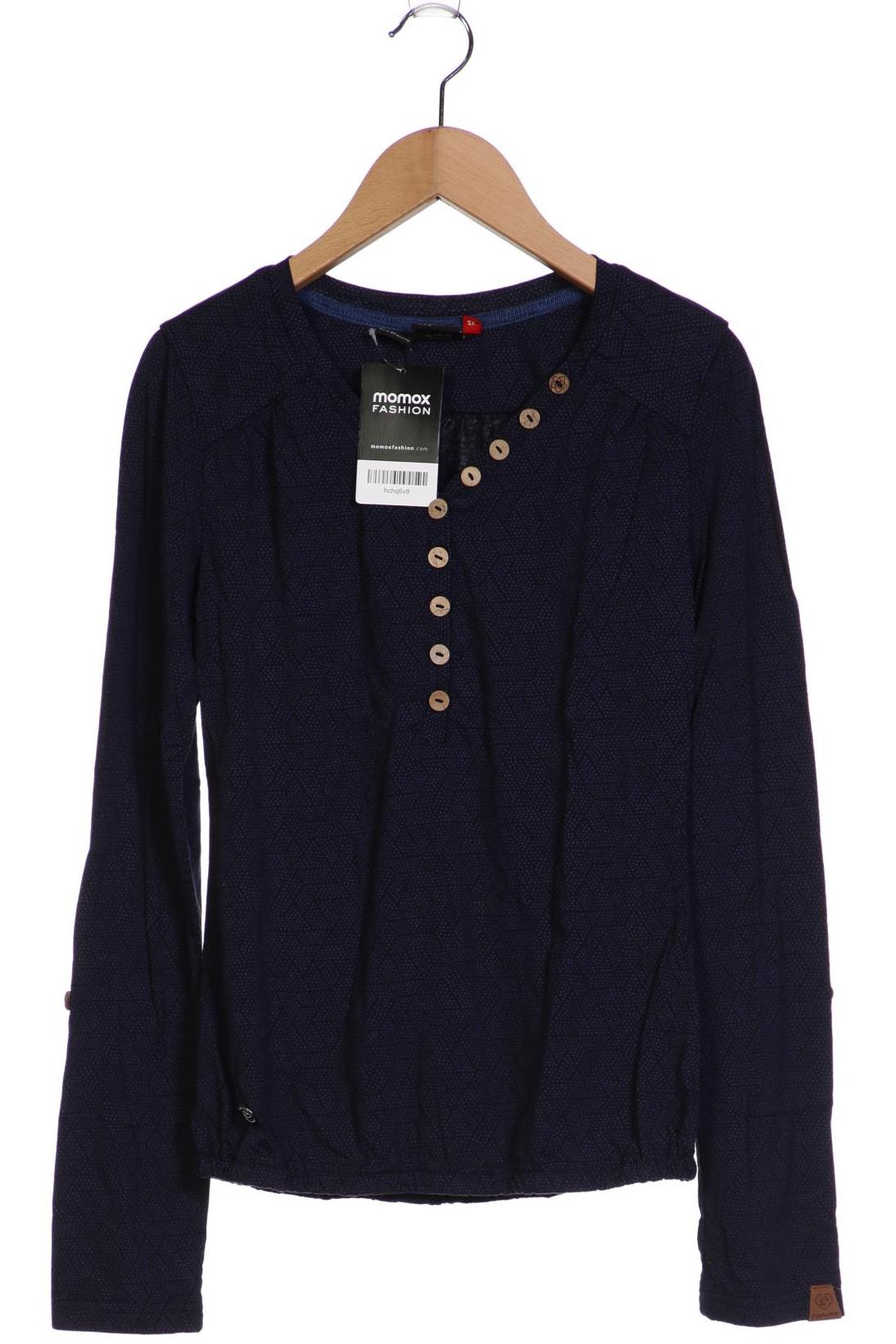 

ragwear Damen Langarmshirt, marineblau
