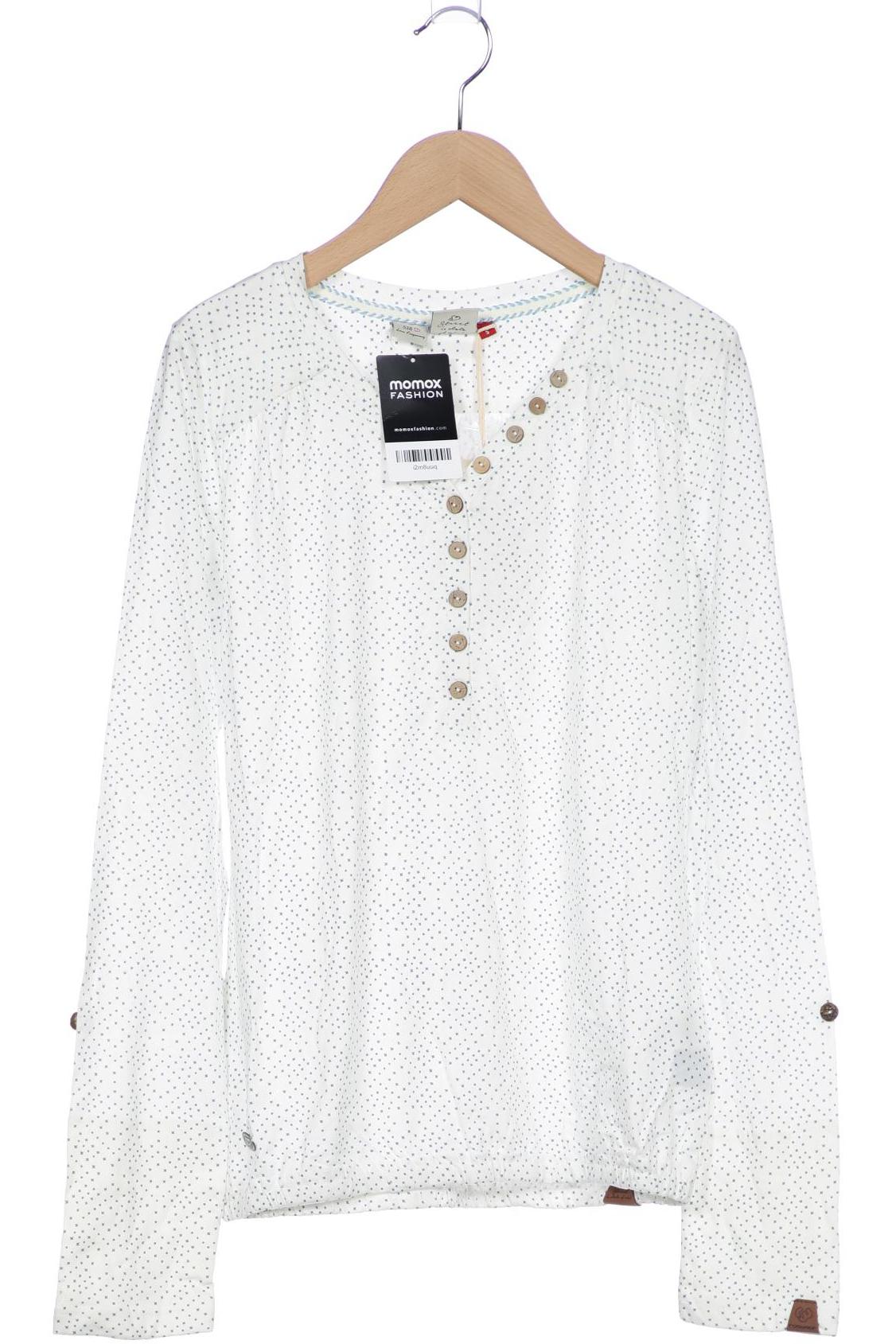 

ragwear Damen Langarmshirt, weiß, Gr. 36