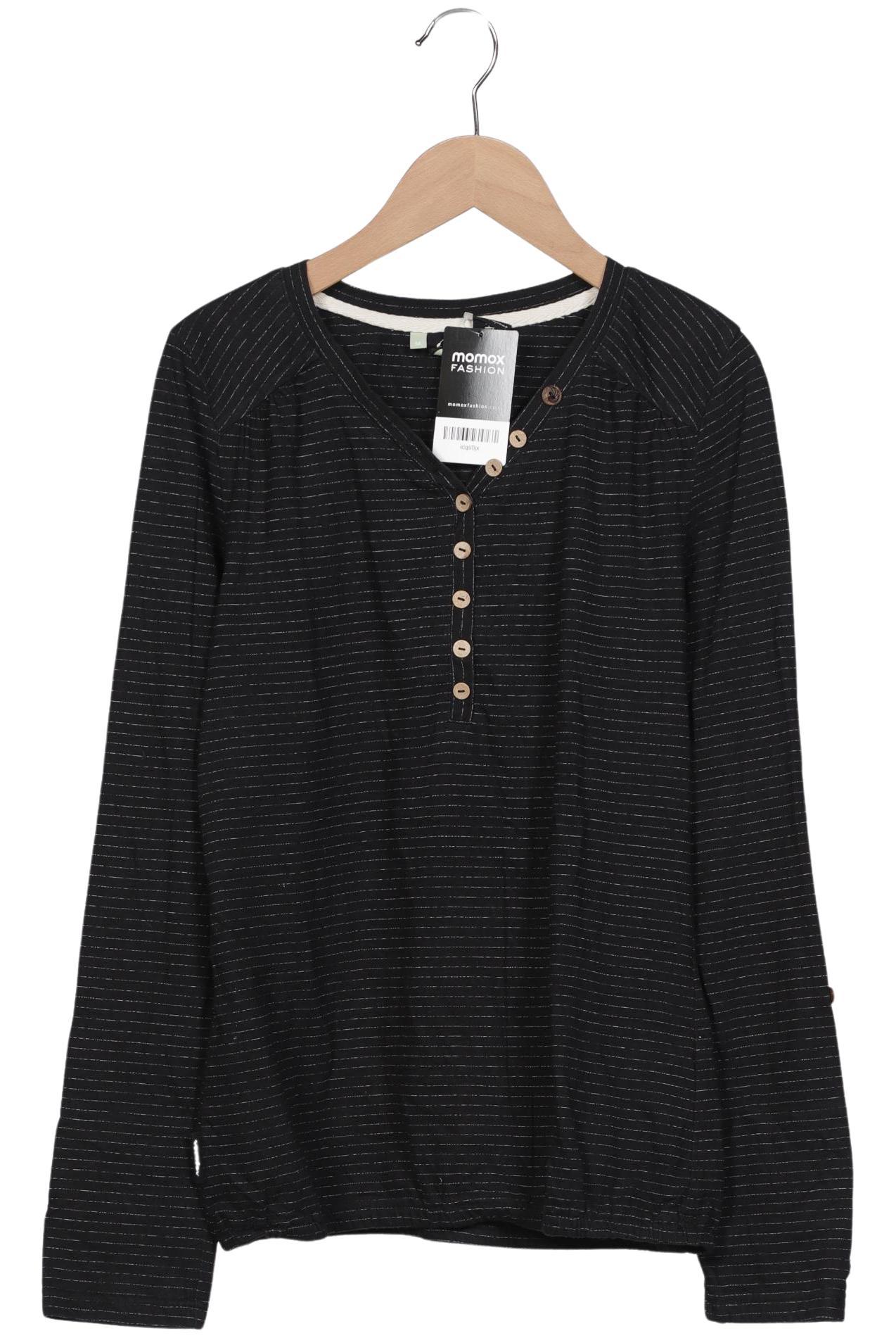 

ragwear Damen Langarmshirt, schwarz, Gr. 38