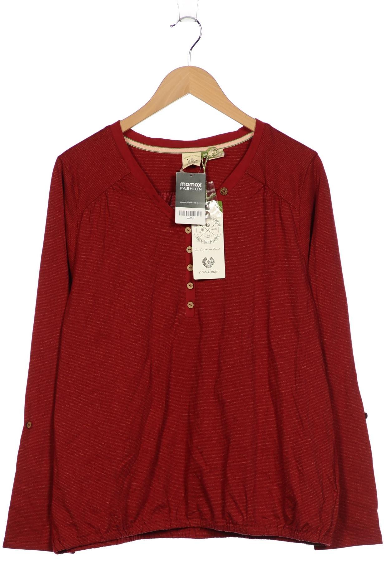 

ragwear Damen Langarmshirt, bordeaux, Gr. 48