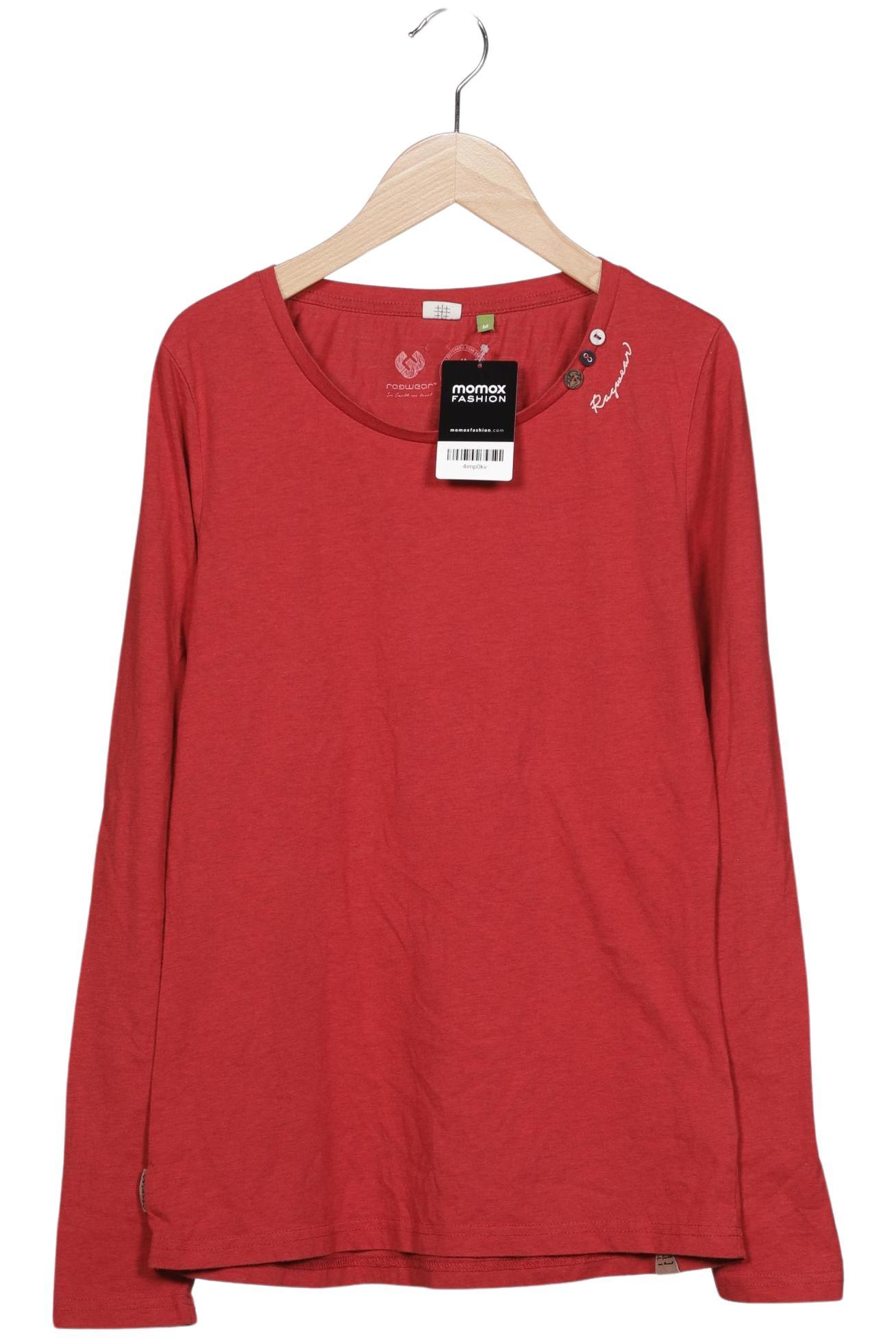 

ragwear Damen Langarmshirt, rot, Gr. 38