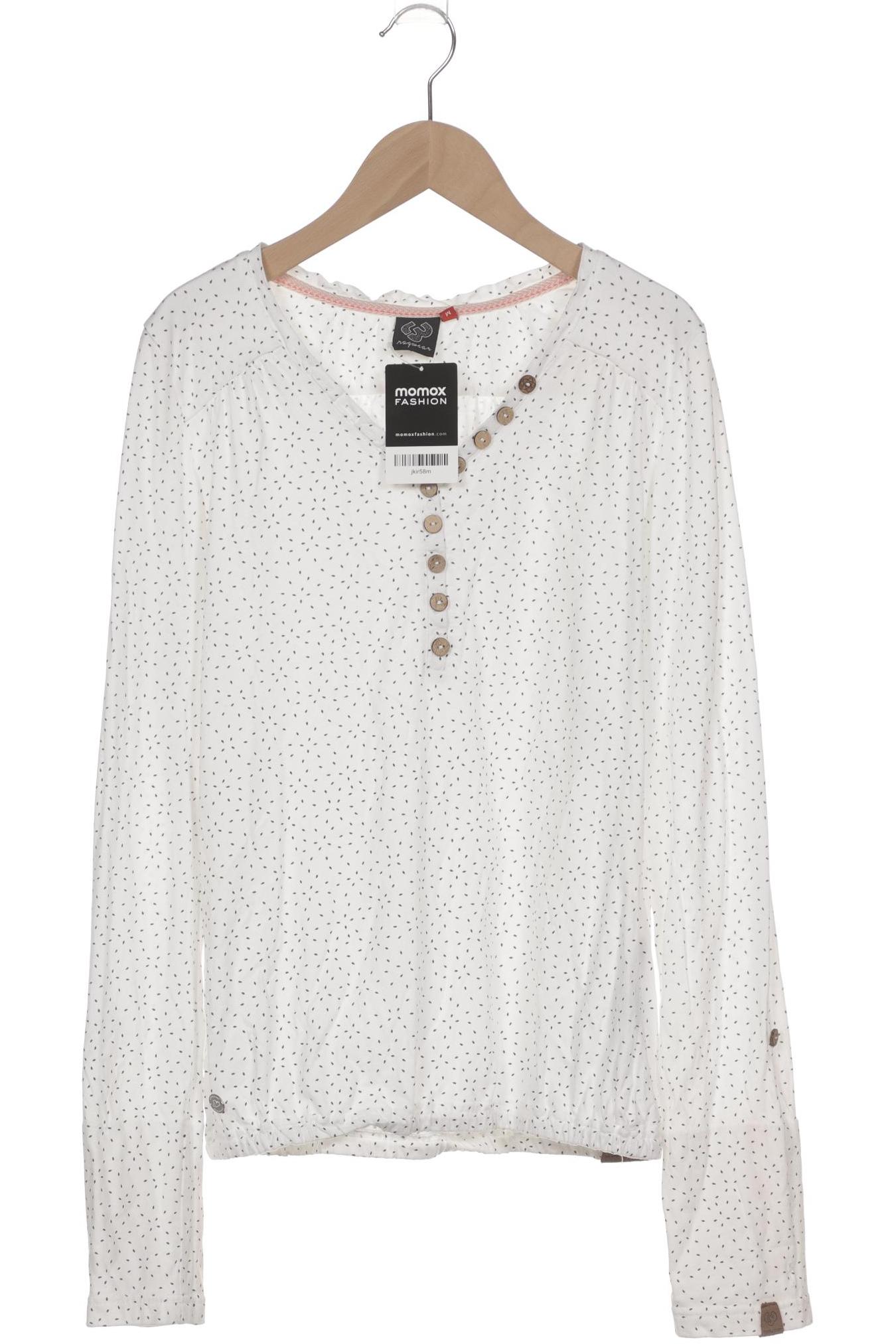 

ragwear Damen Langarmshirt, weiß, Gr. 38