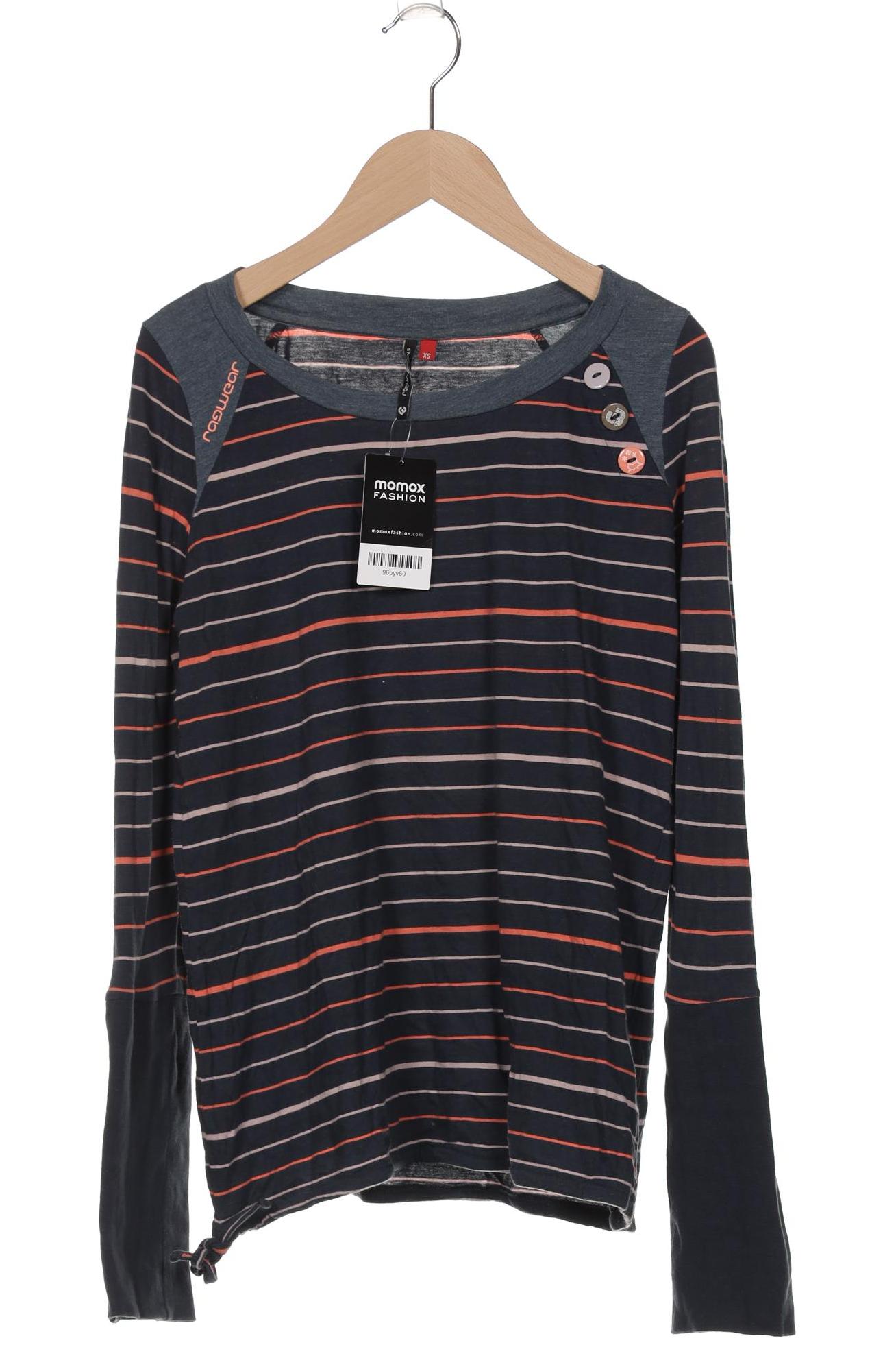 

ragwear Damen Langarmshirt, marineblau, Gr. 34