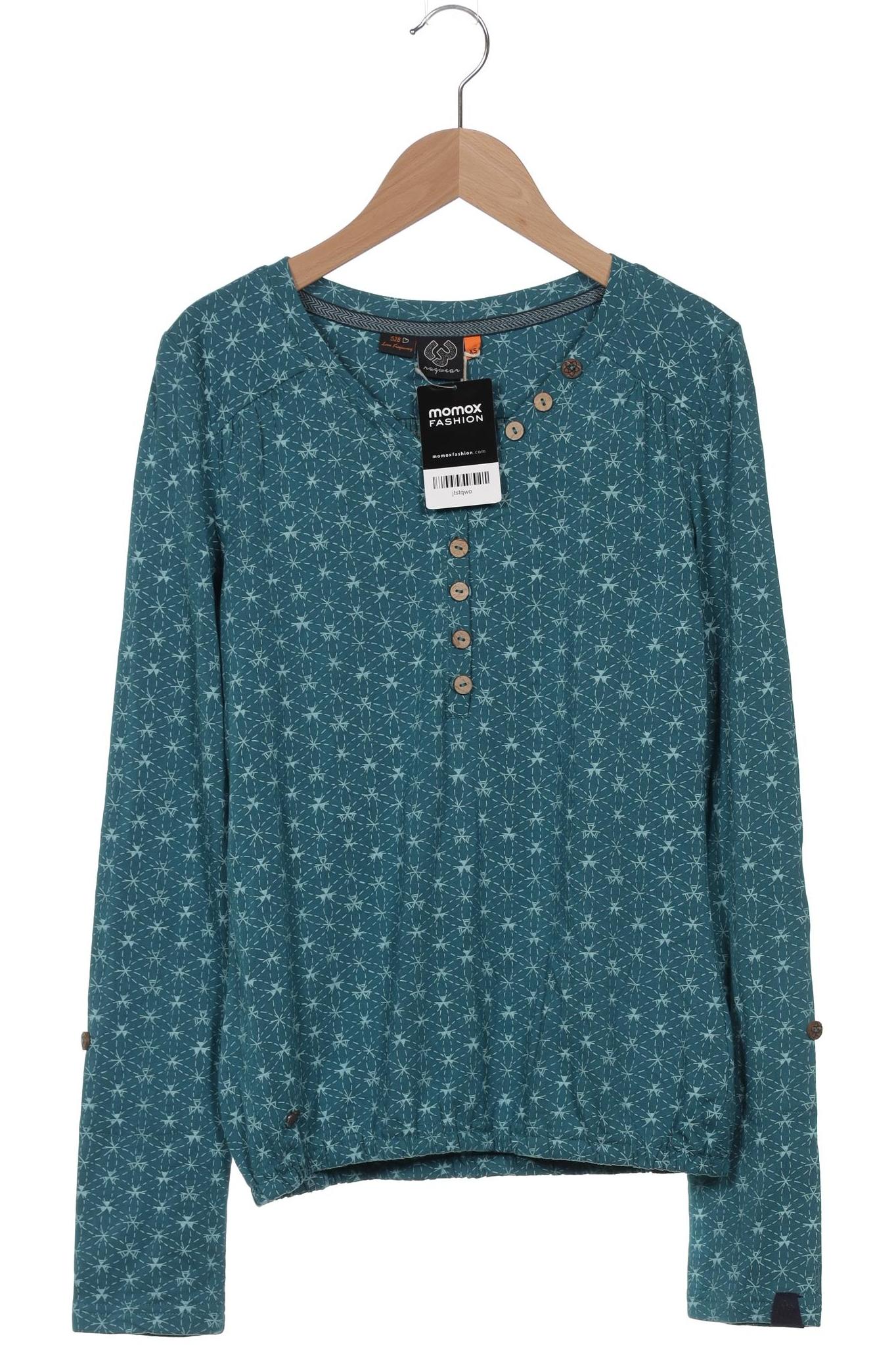 

ragwear Damen Langarmshirt, blau, Gr. 34