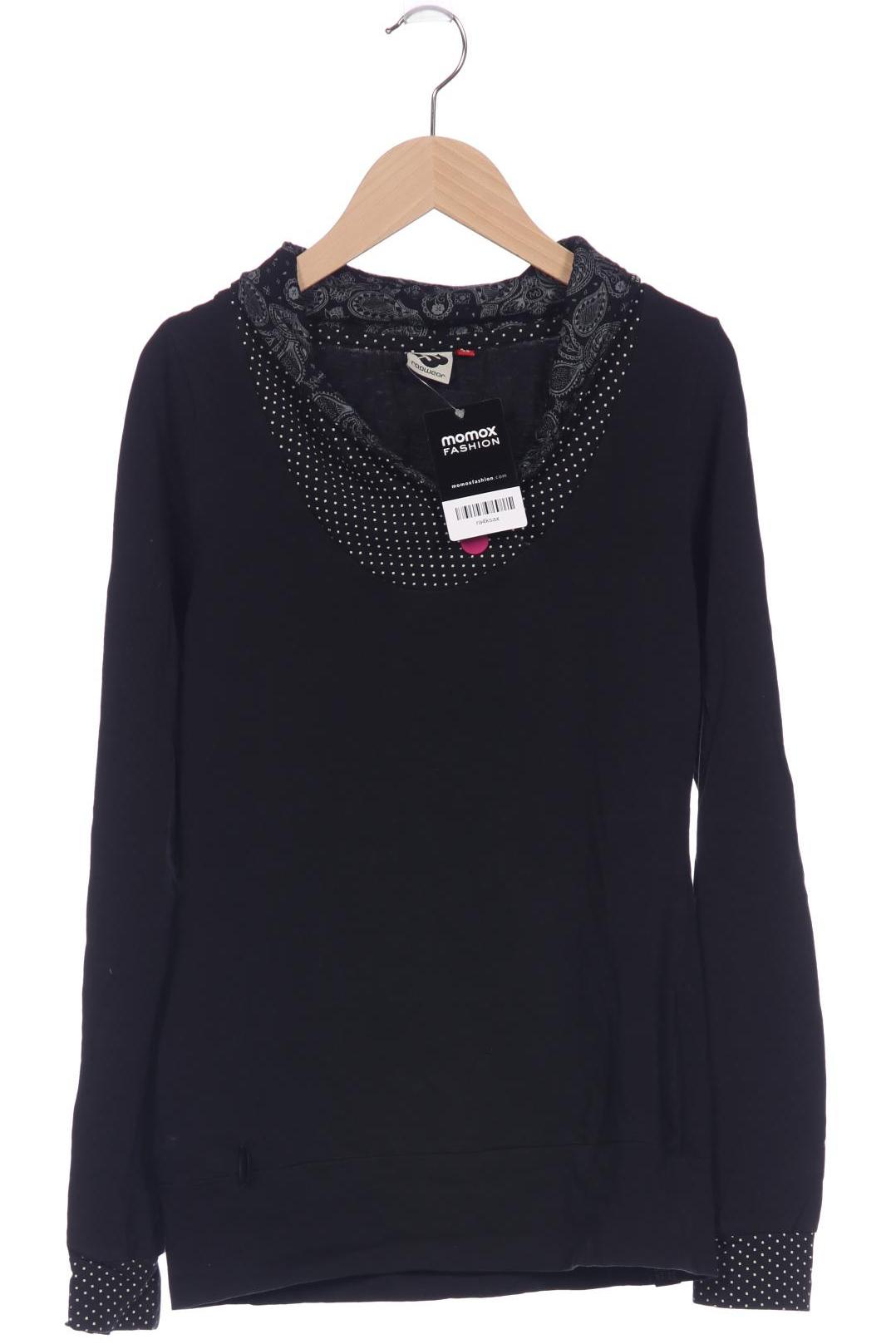 

ragwear Damen Langarmshirt, schwarz, Gr. 34