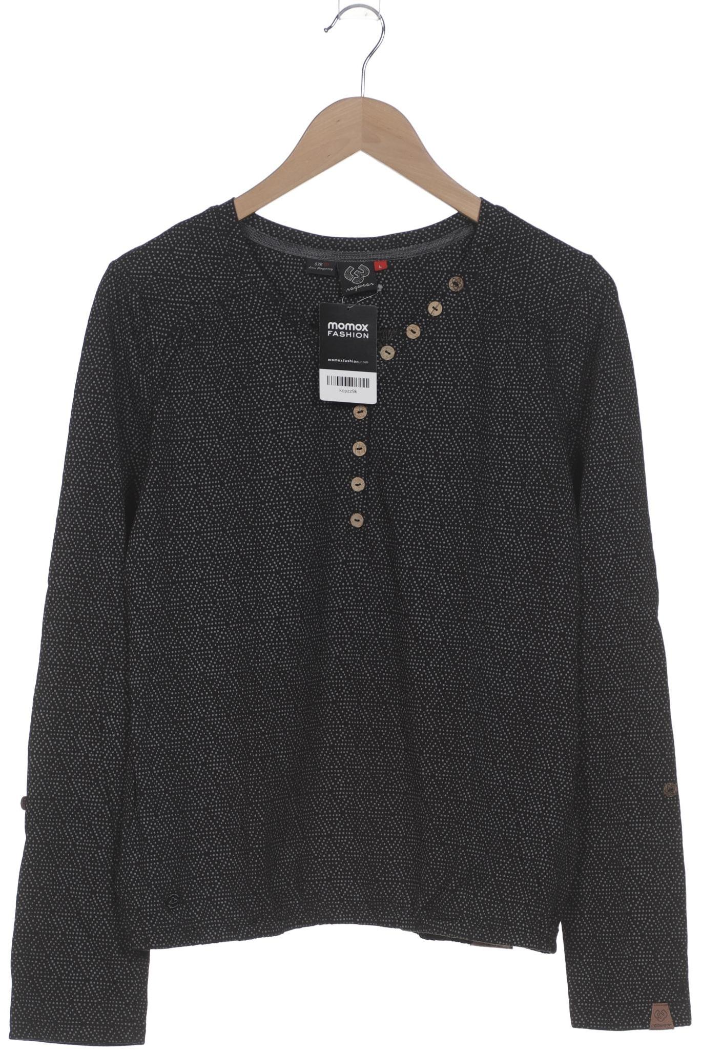 

ragwear Damen Langarmshirt, schwarz, Gr. 42