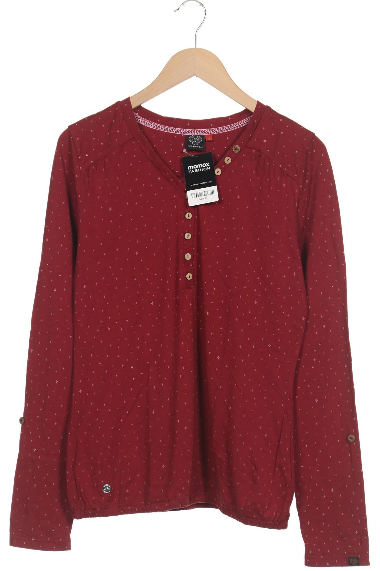 

ragwear Damen Langarmshirt, bordeaux, Gr. 44