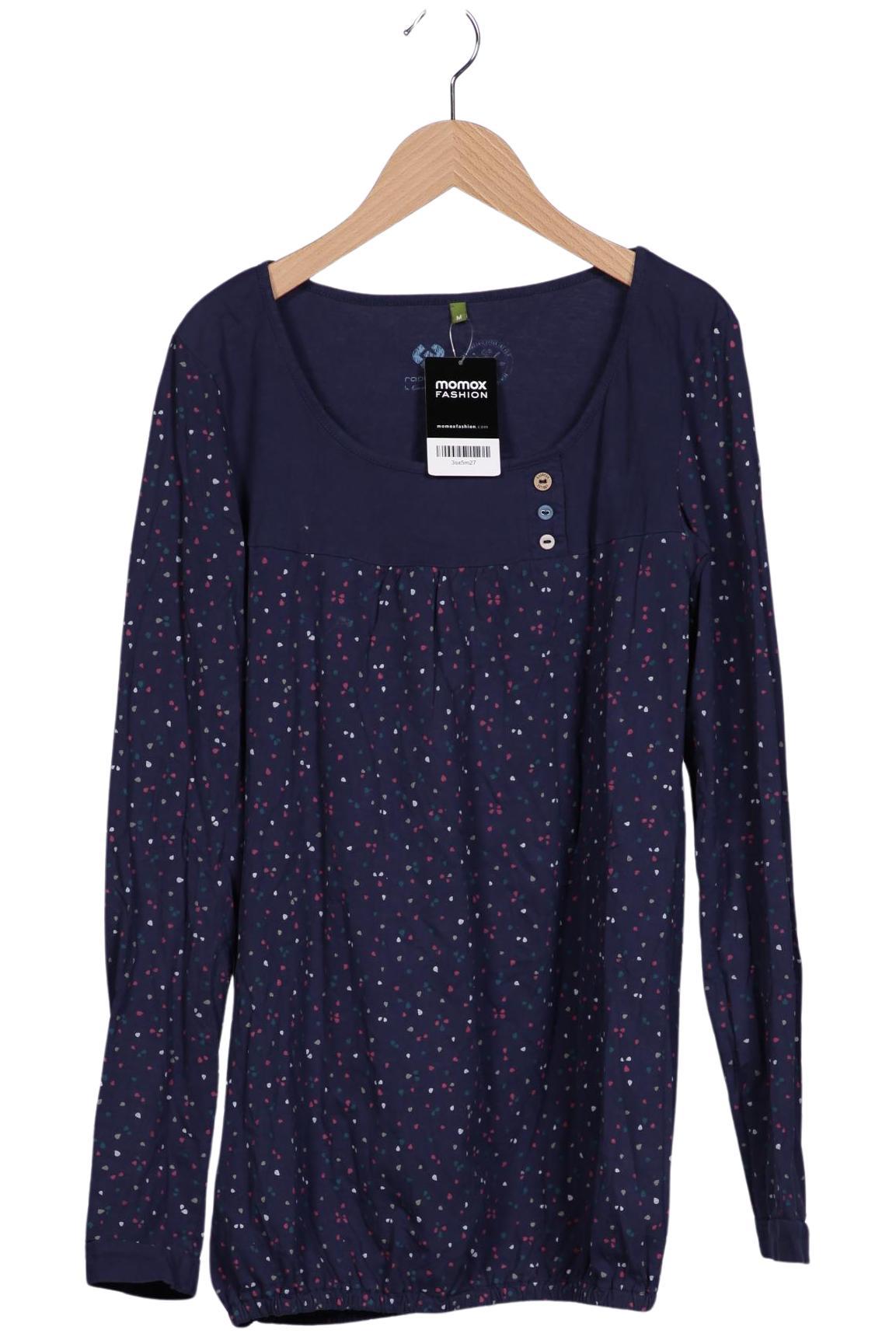 

ragwear Damen Langarmshirt, marineblau, Gr. 38