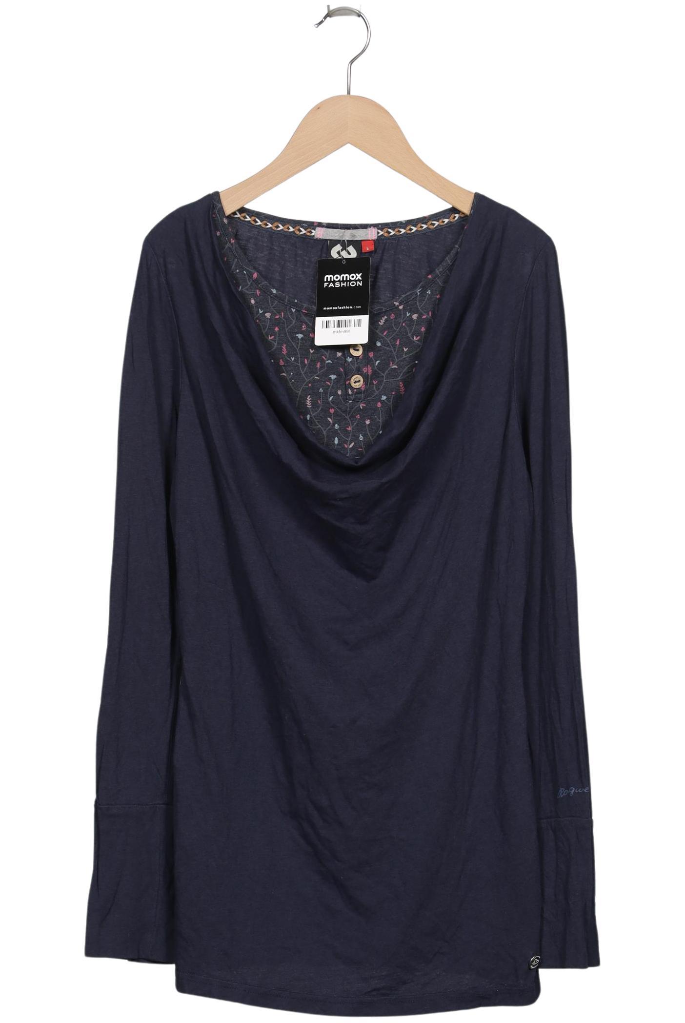 

ragwear Damen Langarmshirt, marineblau, Gr. 42