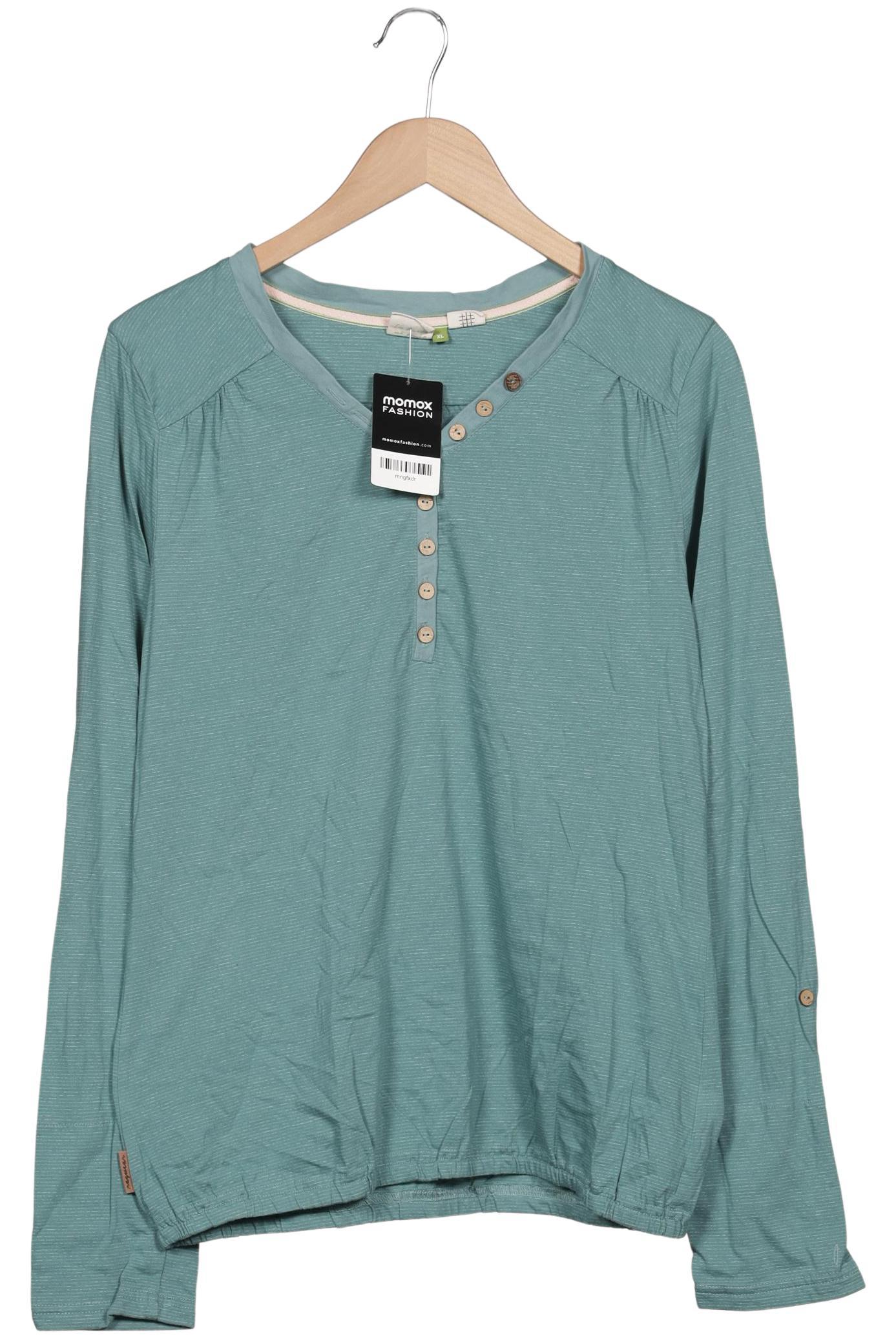 

ragwear Damen Langarmshirt, türkis, Gr. 44