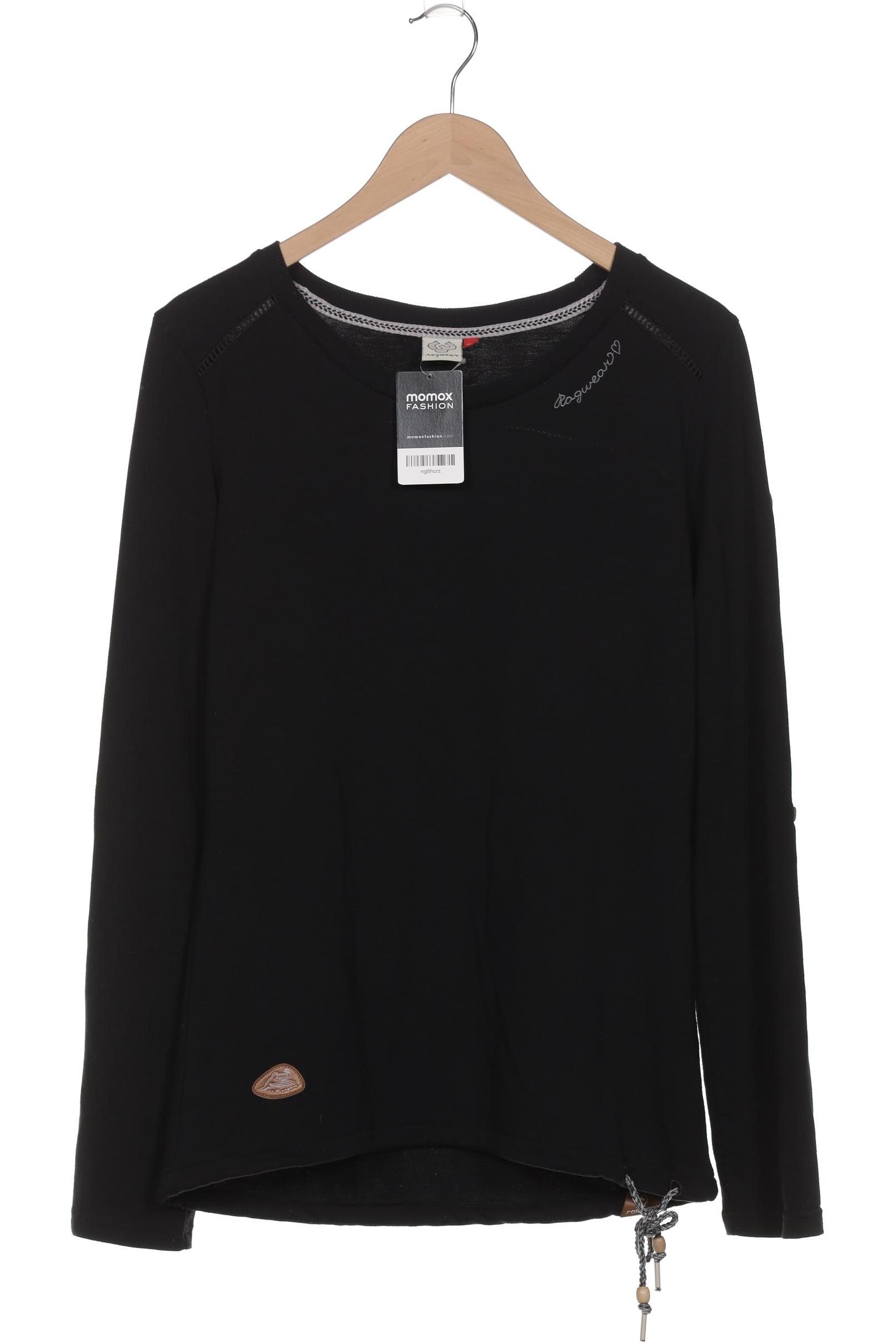 

ragwear Damen Langarmshirt, schwarz, Gr. 38