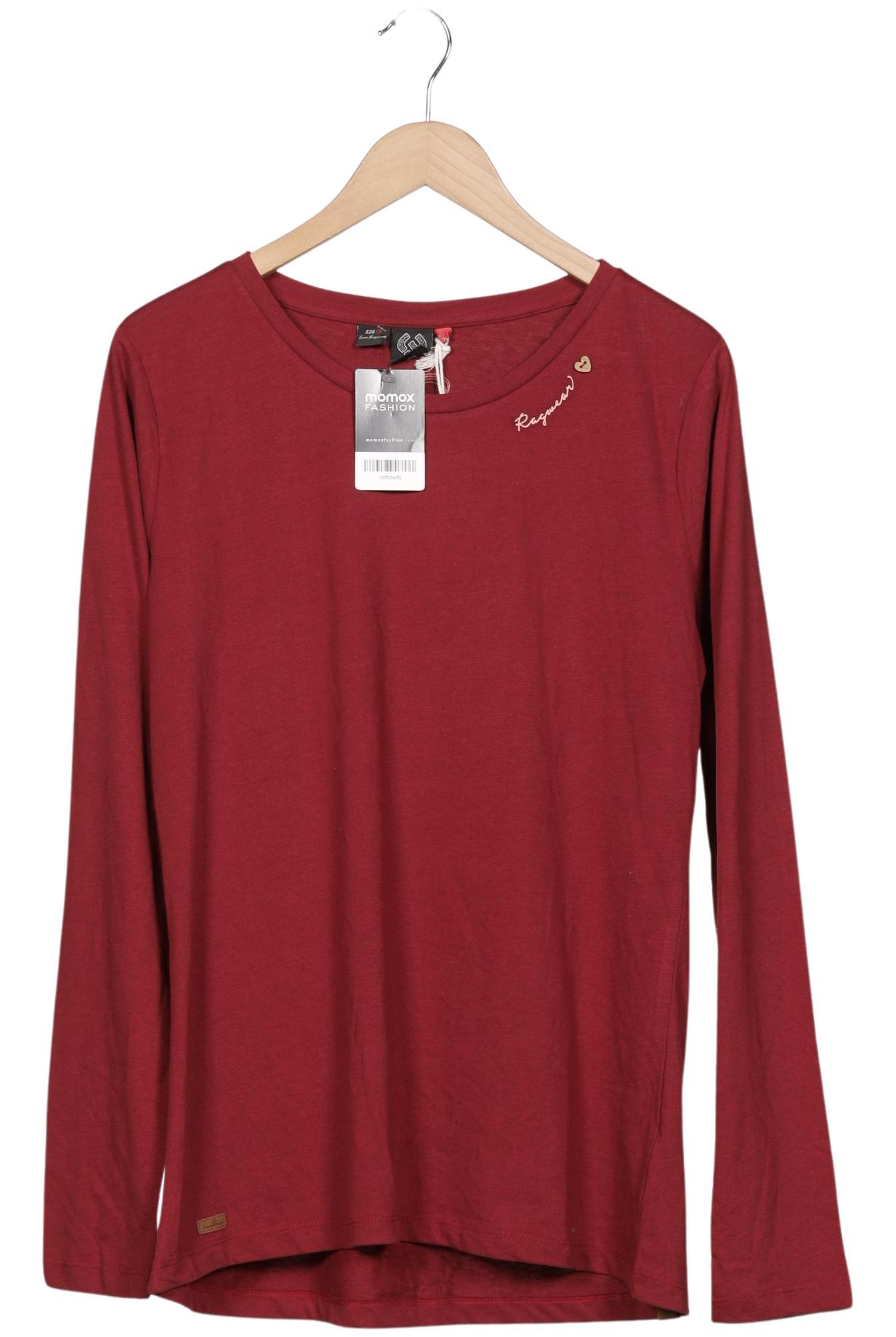 

ragwear Damen Langarmshirt, rot, Gr. 46