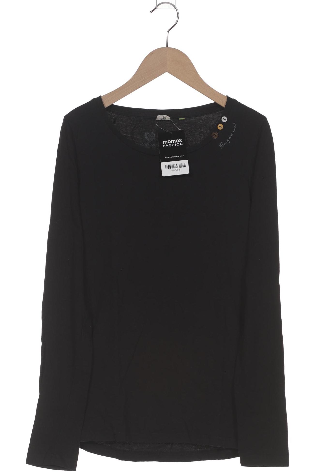 

ragwear Damen Langarmshirt, schwarz, Gr. 34