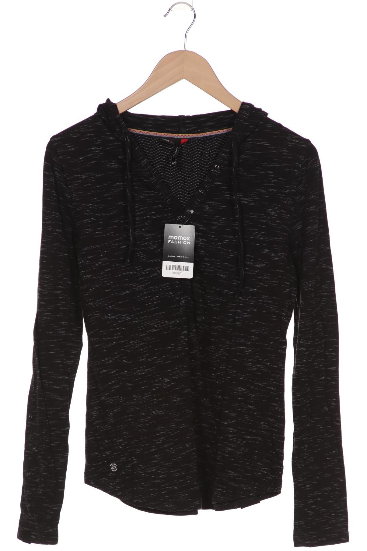 

ragwear Damen Langarmshirt, schwarz, Gr. 38