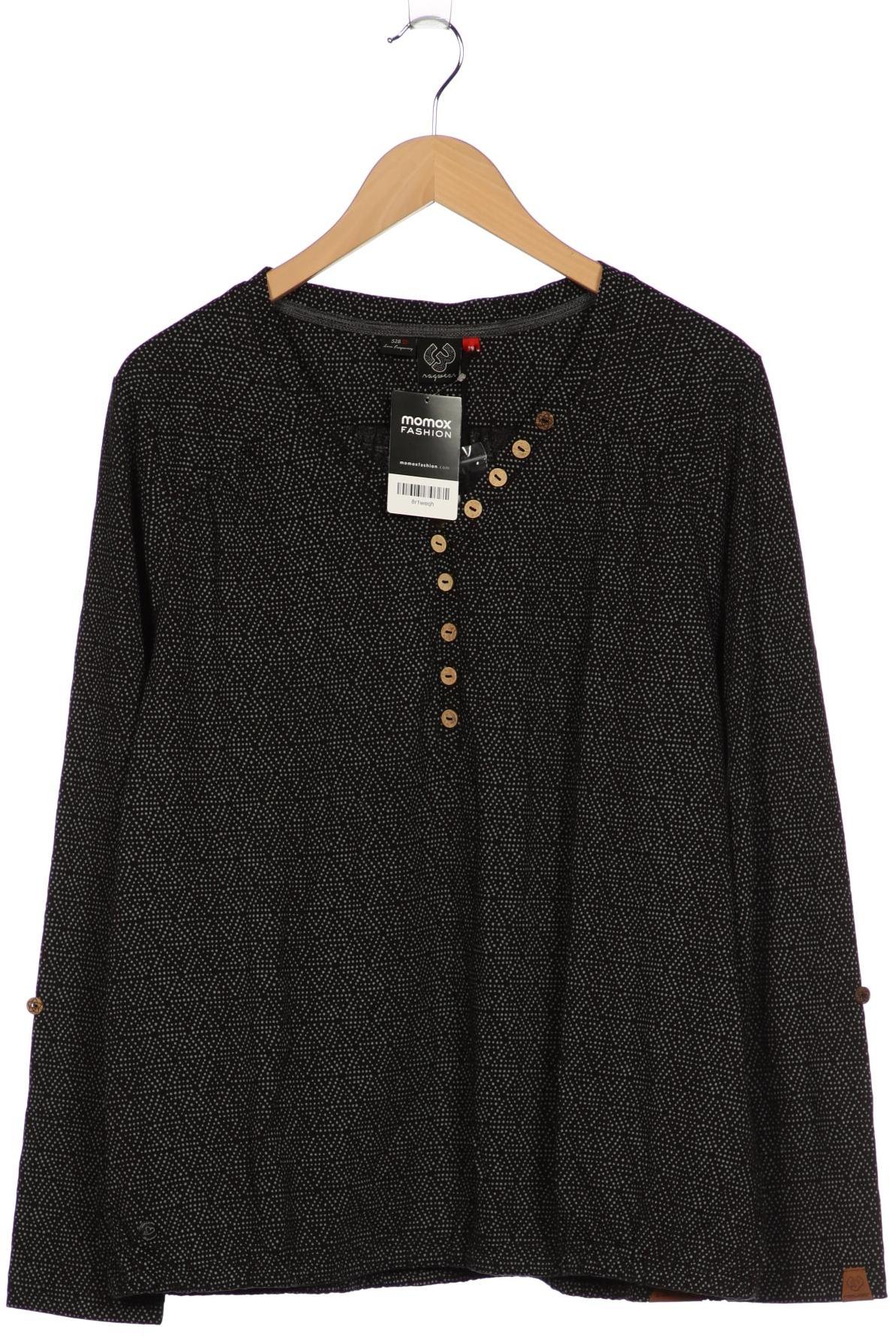 

ragwear Damen Langarmshirt, schwarz, Gr. 48