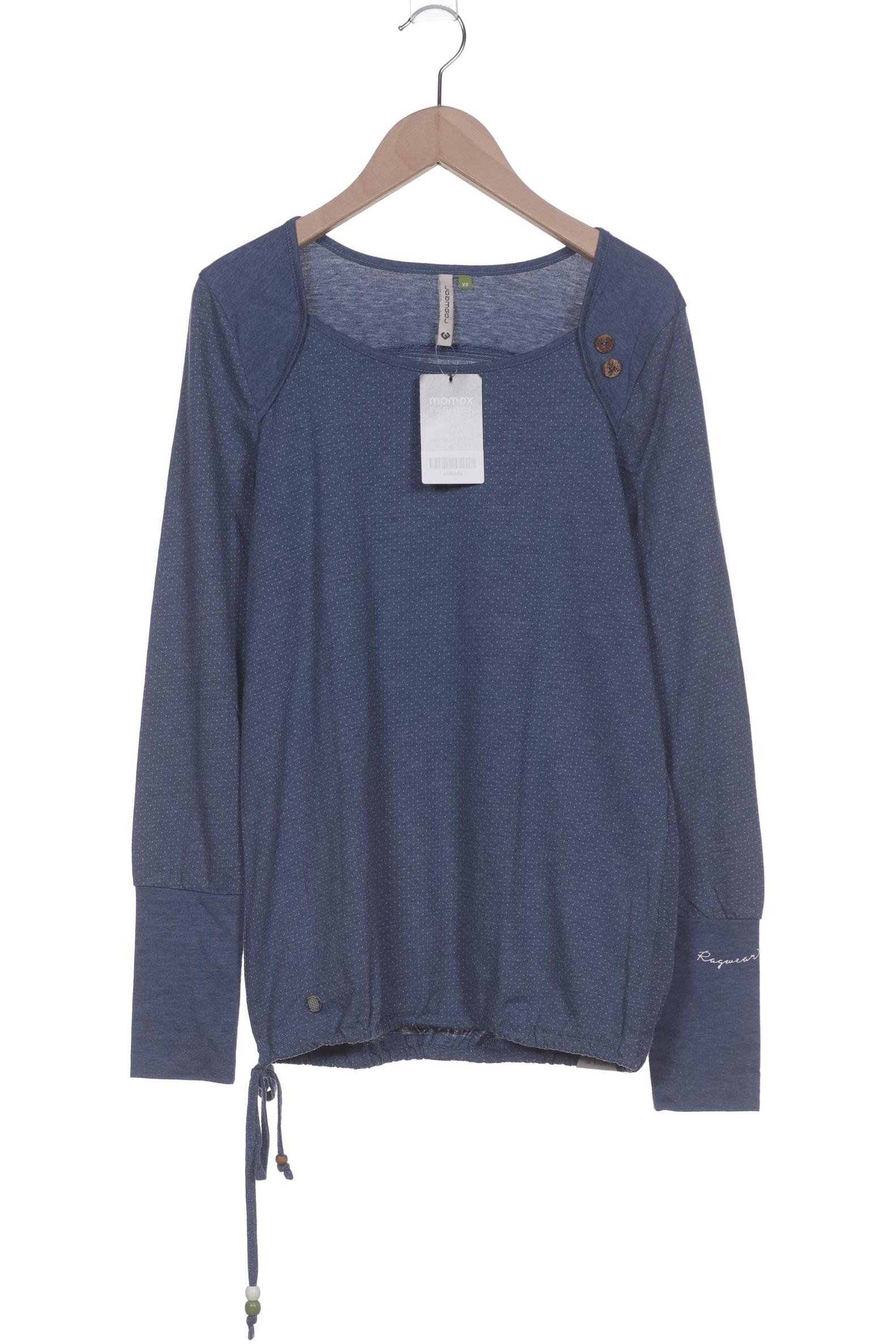 

ragwear Damen Langarmshirt, blau, Gr. 34