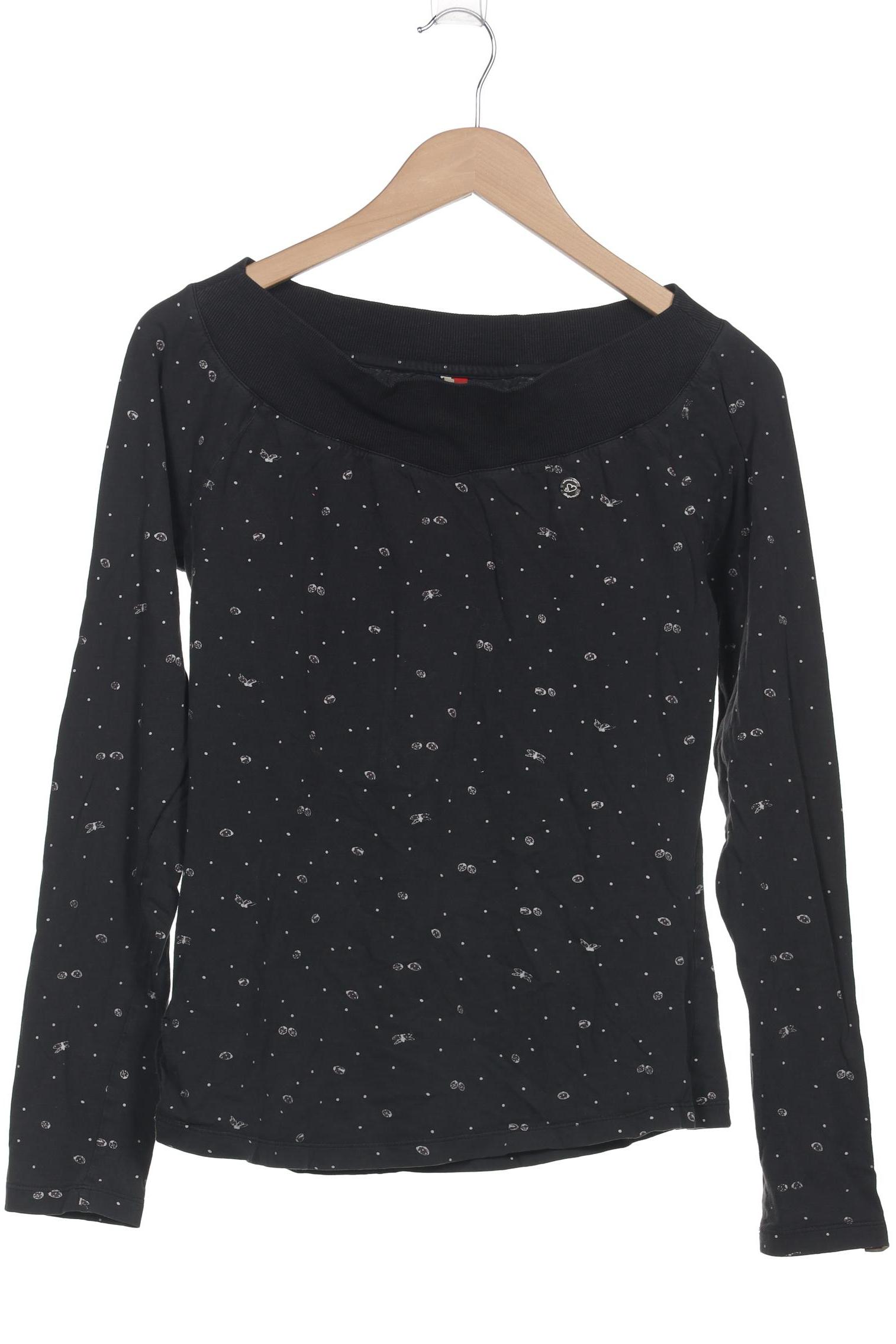 

ragwear Damen Langarmshirt, schwarz, Gr. 36