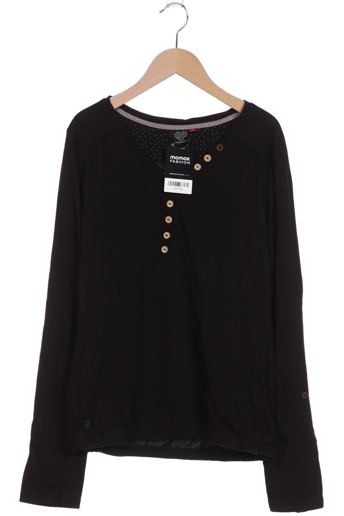 

ragwear Damen Langarmshirt, schwarz, Gr. 42