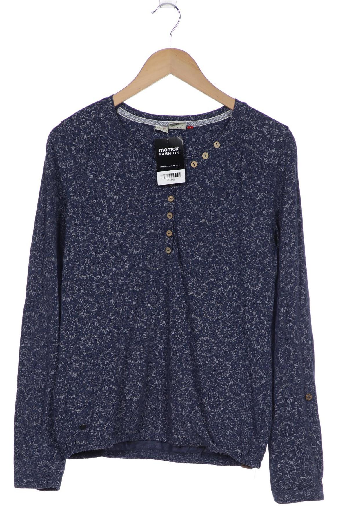 

ragwear Damen Langarmshirt, blau
