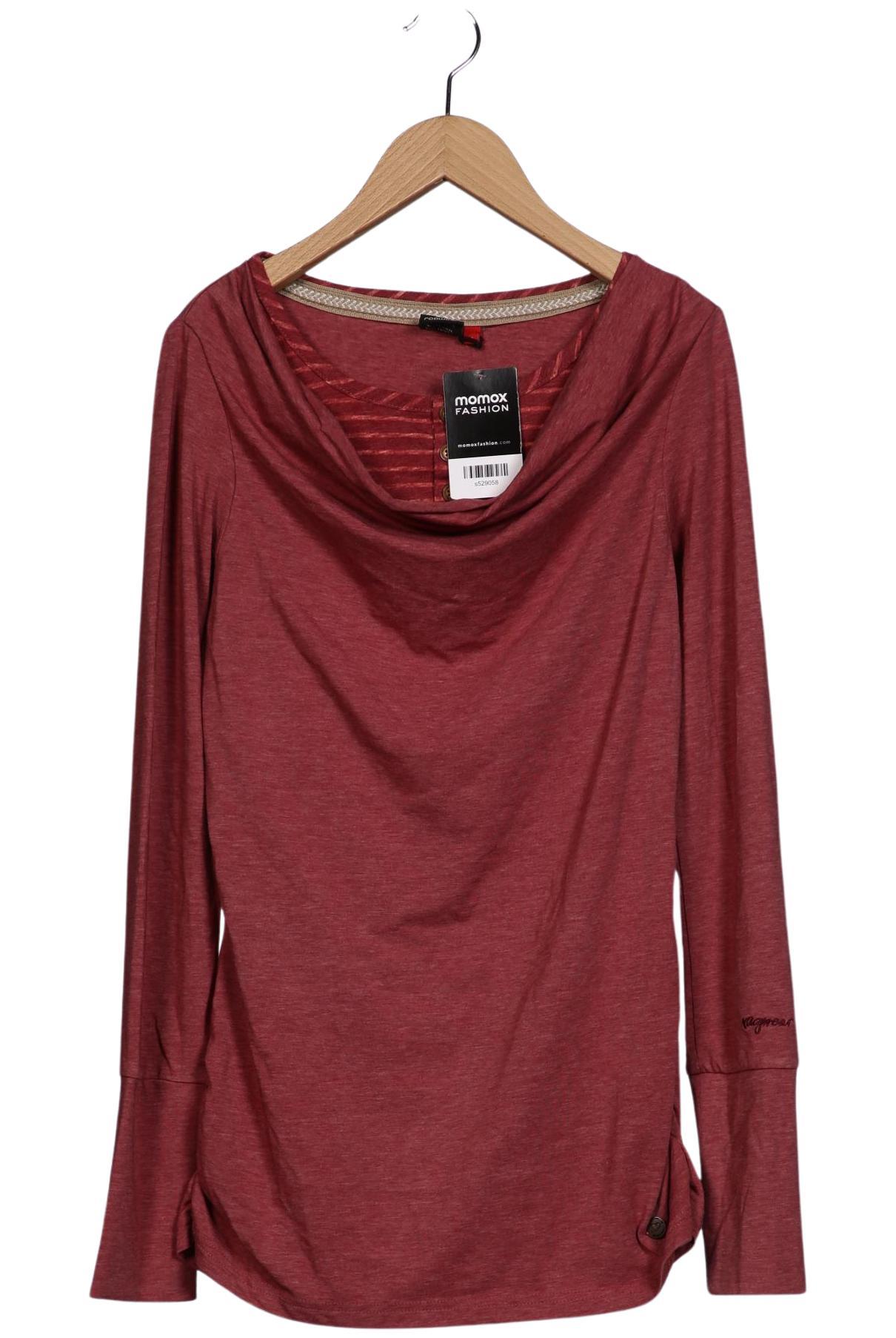 

ragwear Damen Langarmshirt, rot, Gr. 36