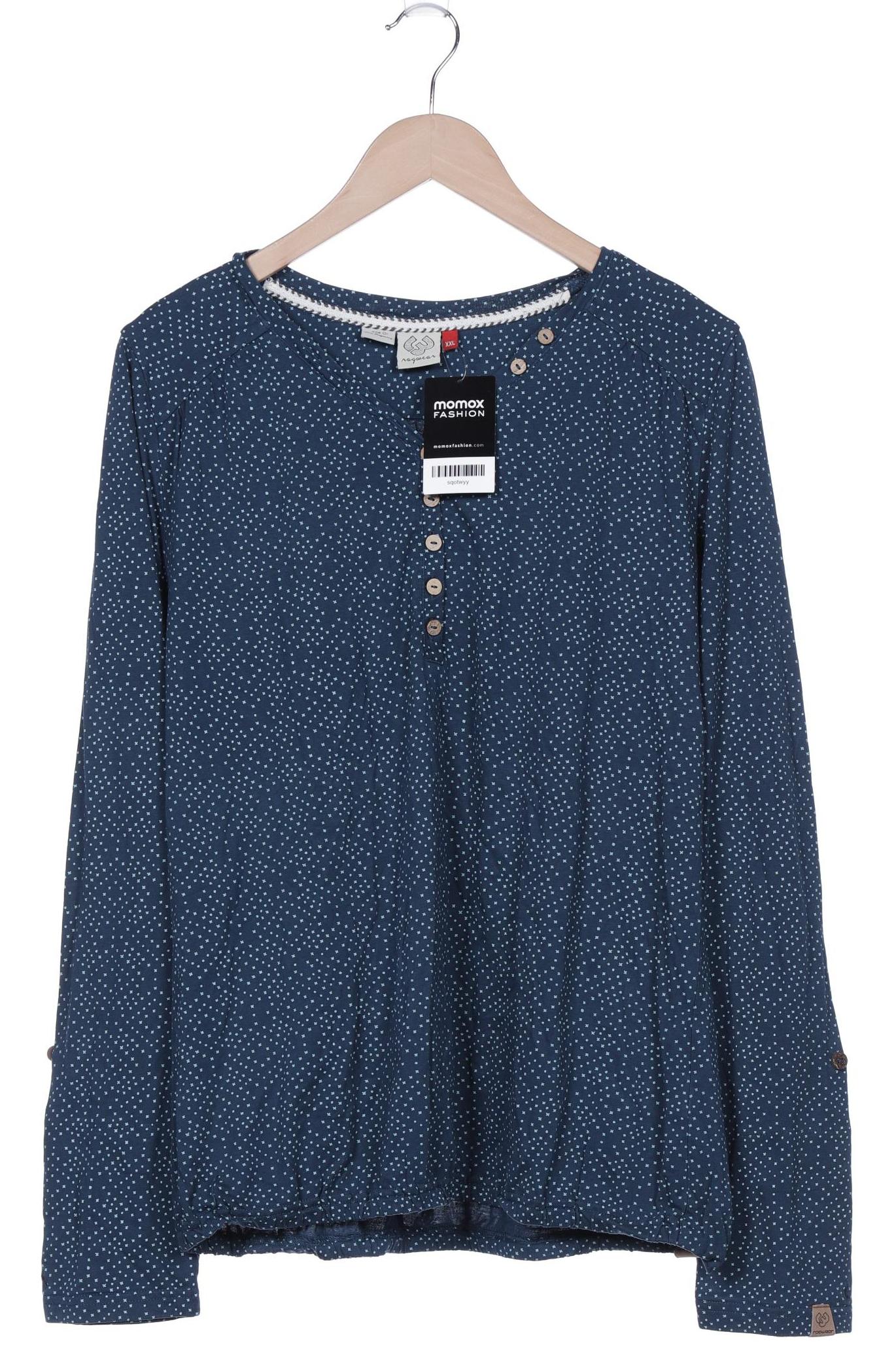 

ragwear Damen Langarmshirt, türkis, Gr. 46