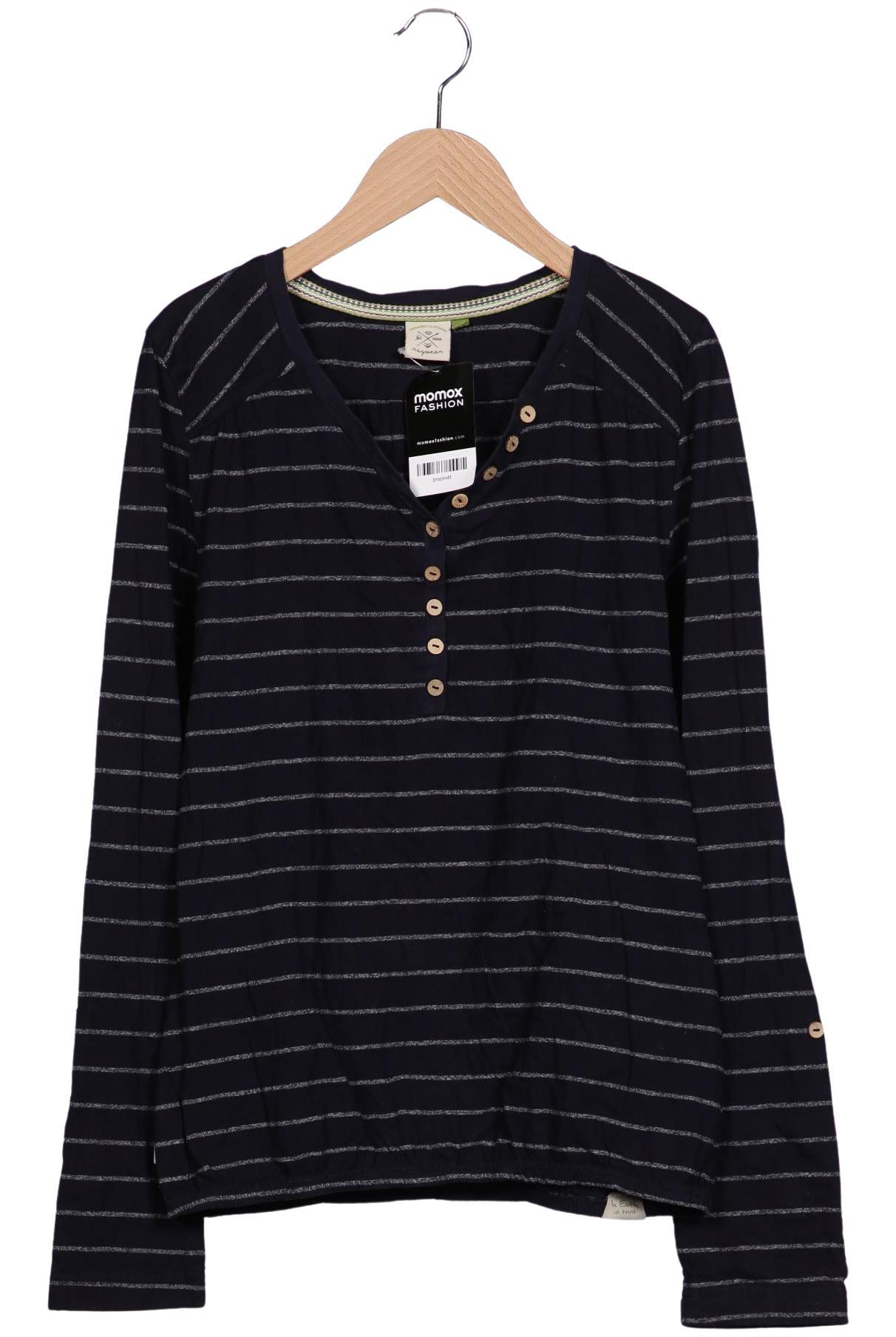 

ragwear Damen Langarmshirt, marineblau, Gr. 42