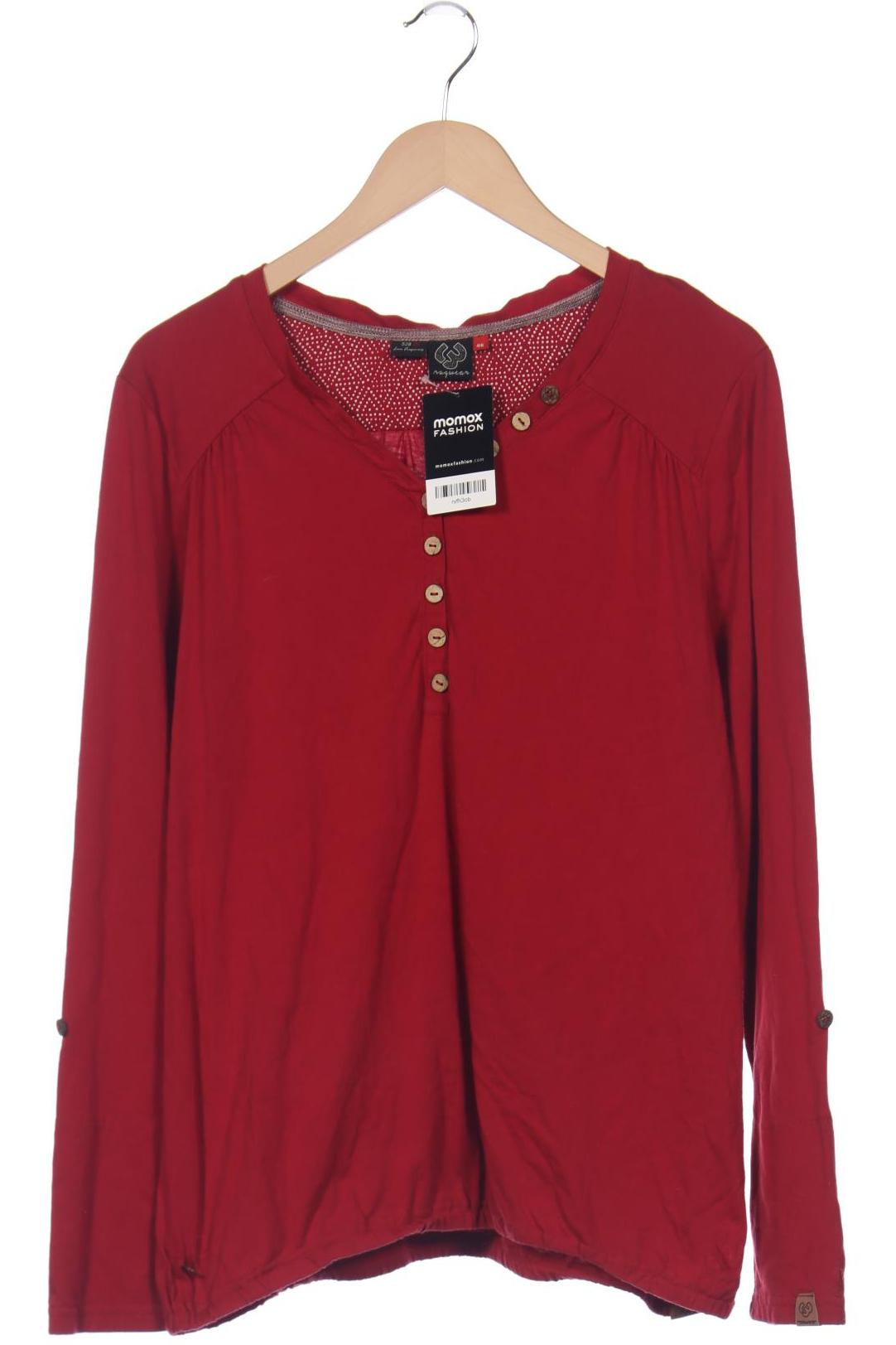 

ragwear Damen Langarmshirt, rot, Gr. 46